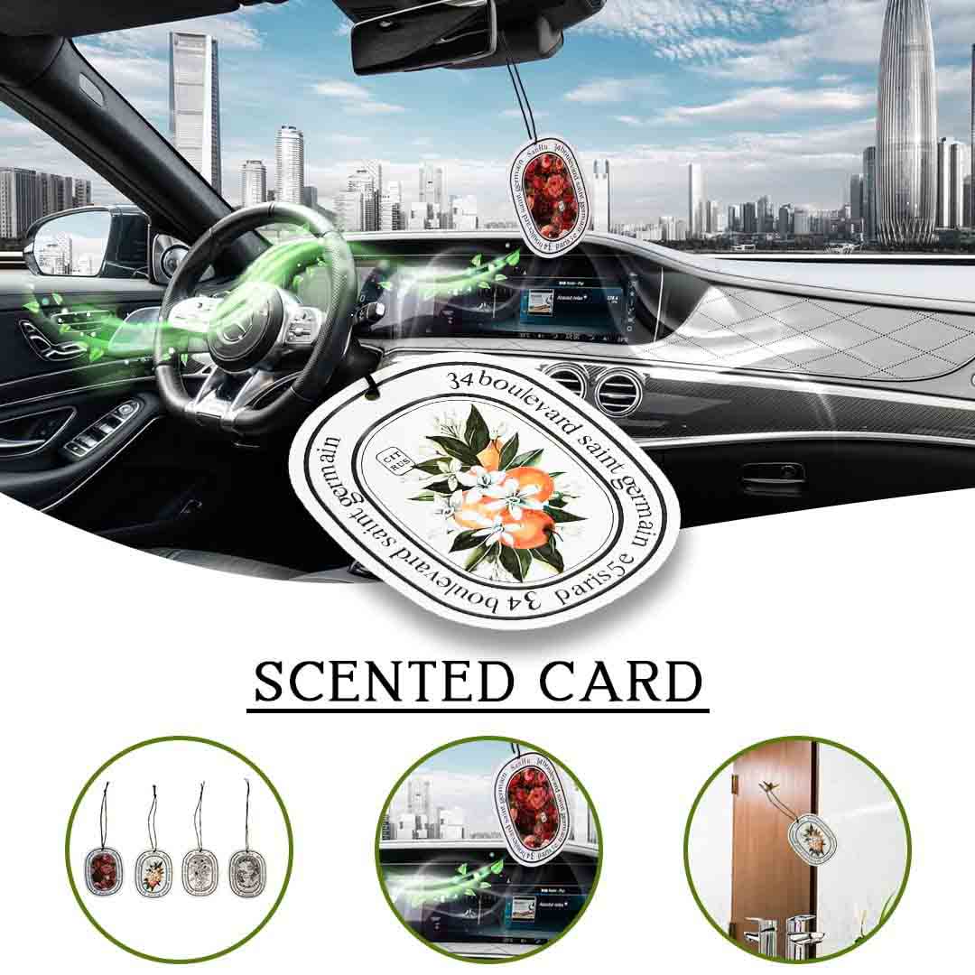 Perfumes Bundle: Eau De Parfum 3.4oz + 6 Scented Cards