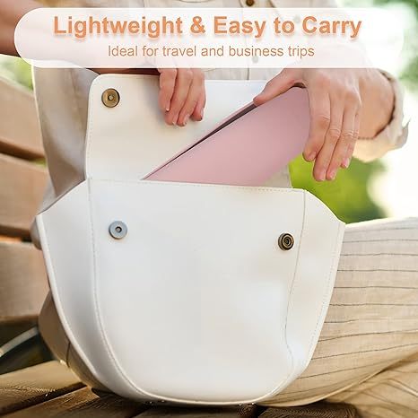 FERYES Large Travel Makeup Brush Holder with 4Pcs Makeup Brushes