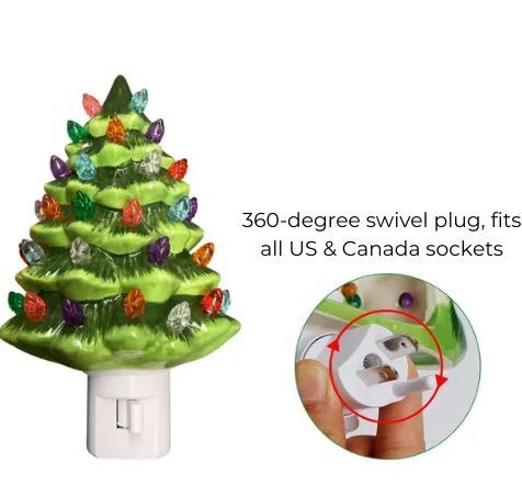 Christmas Glow Lights Grandeur Christmas Nightlight