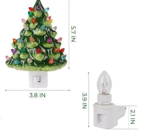 Christmas Glow Lights Grandeur Christmas Nightlight