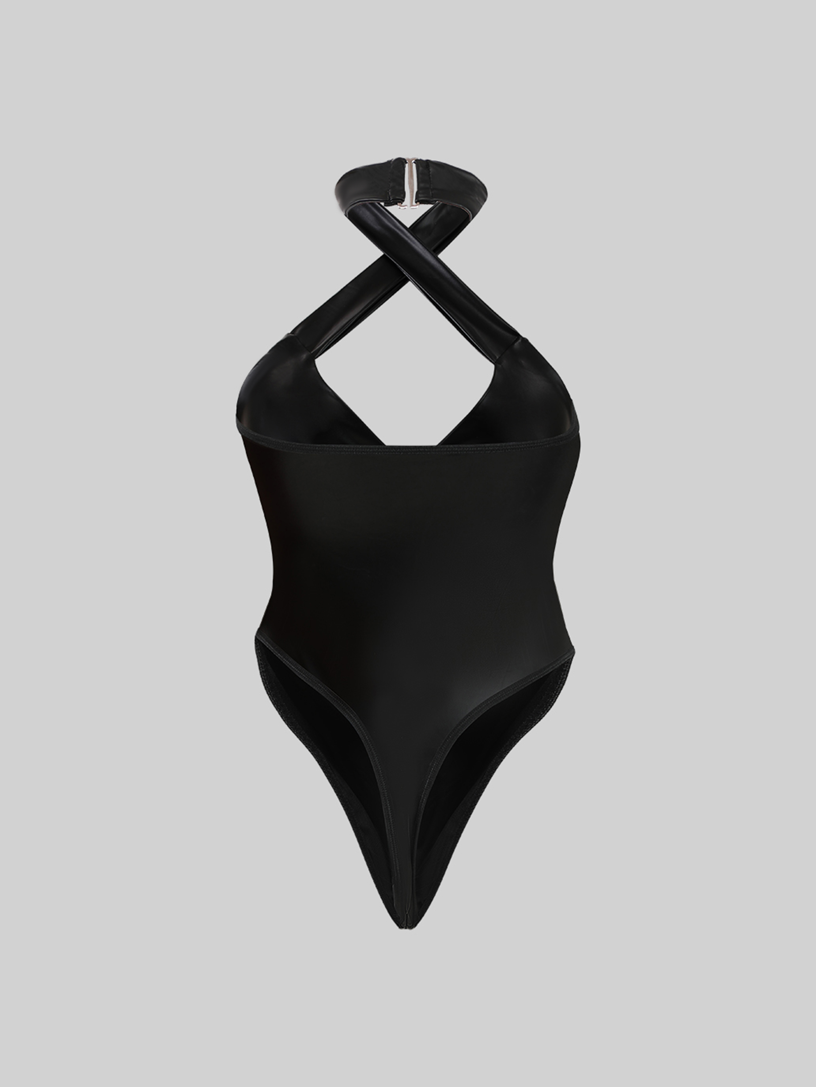 Halter Strappy Bodysuit
