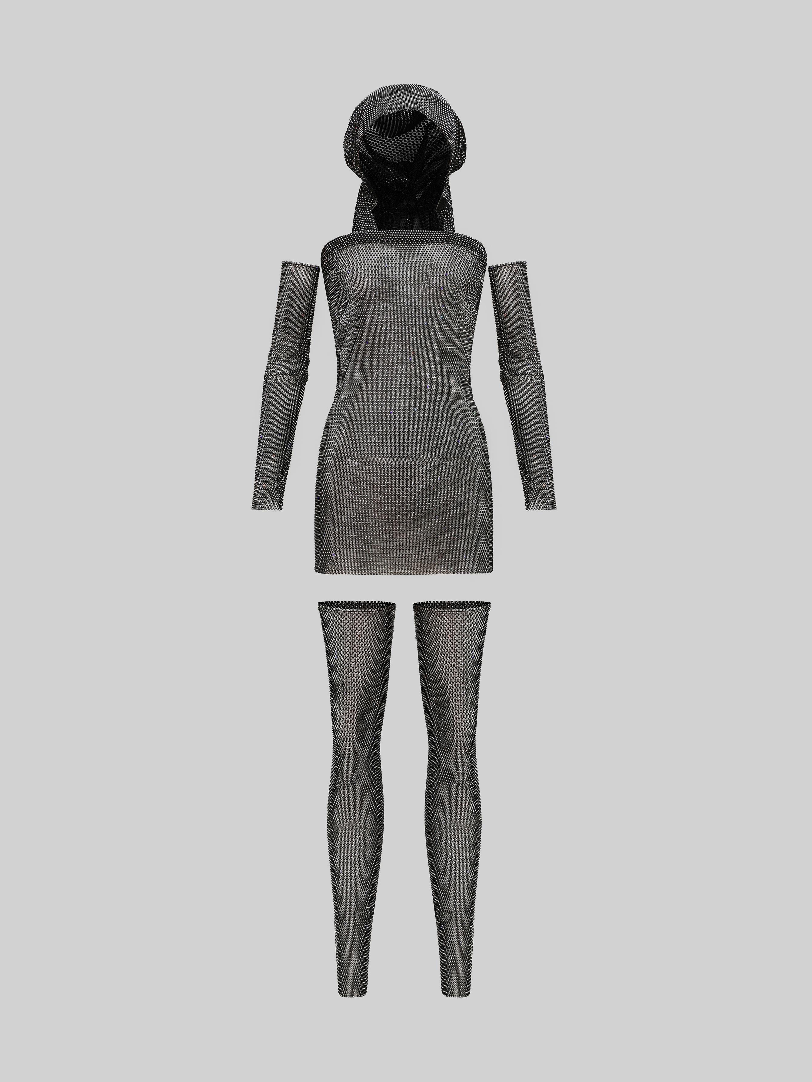 Crystal Dress Head Leg and Arm Wrap Set  