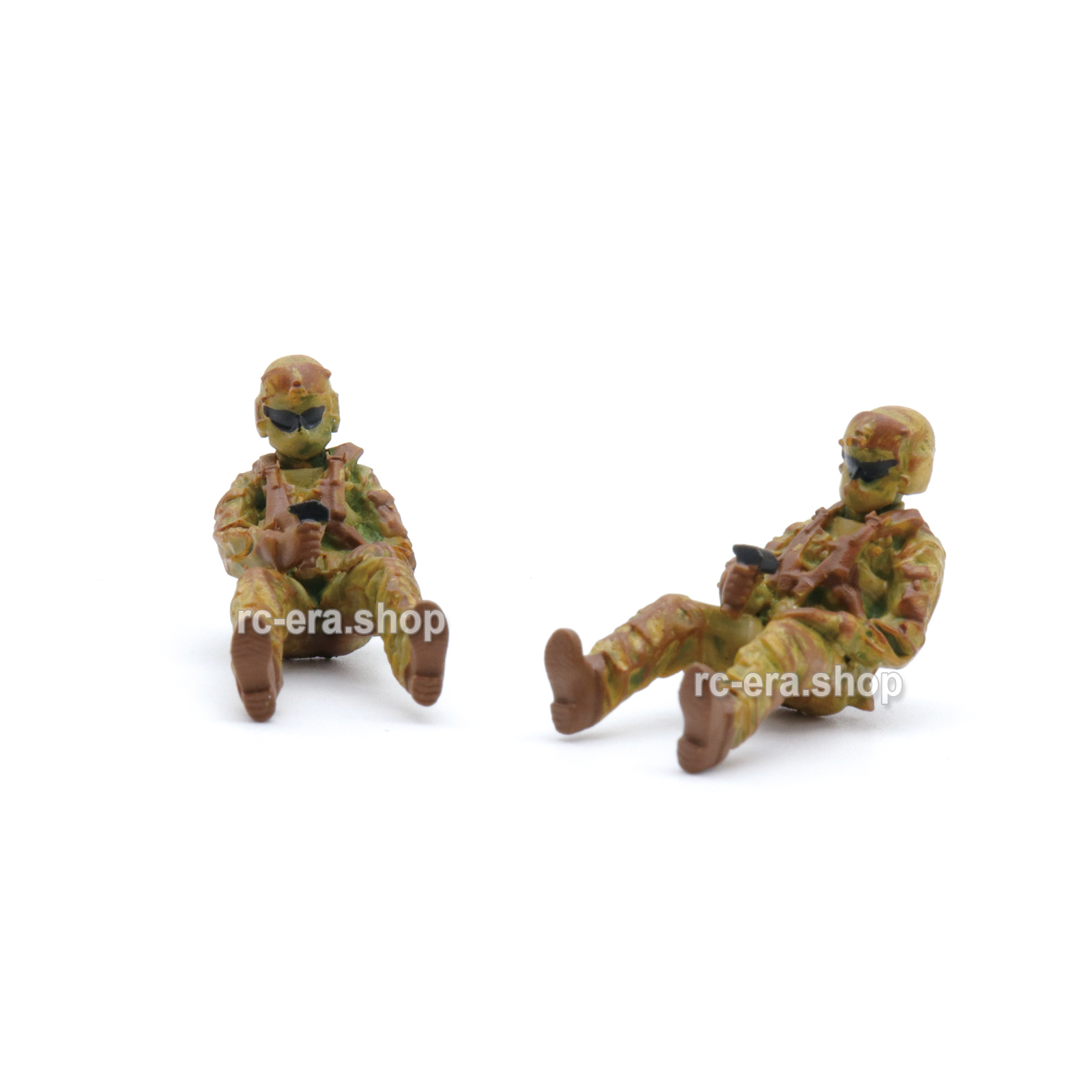 RC ERA C170 AH-64 Apache Painted Camouflage Pilots 