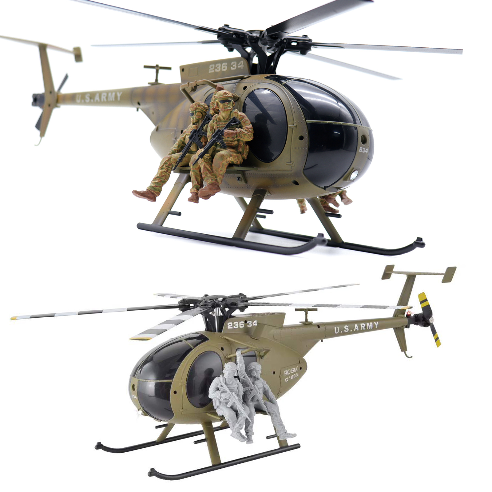 RC ERA C189S MD500 with Rounded Nose Auto Stabilized Helicopter
