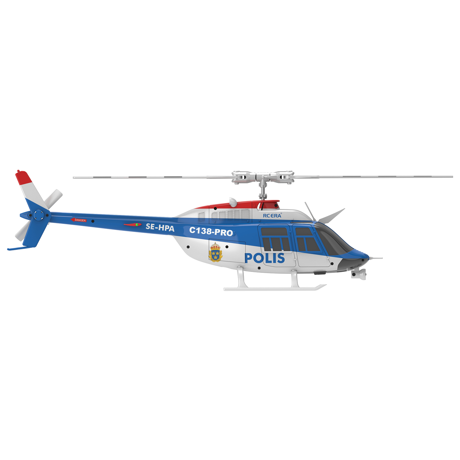 RC ERA C138 Pro Bell 206 Brushless Auto Stabilized Helicopter - RTF