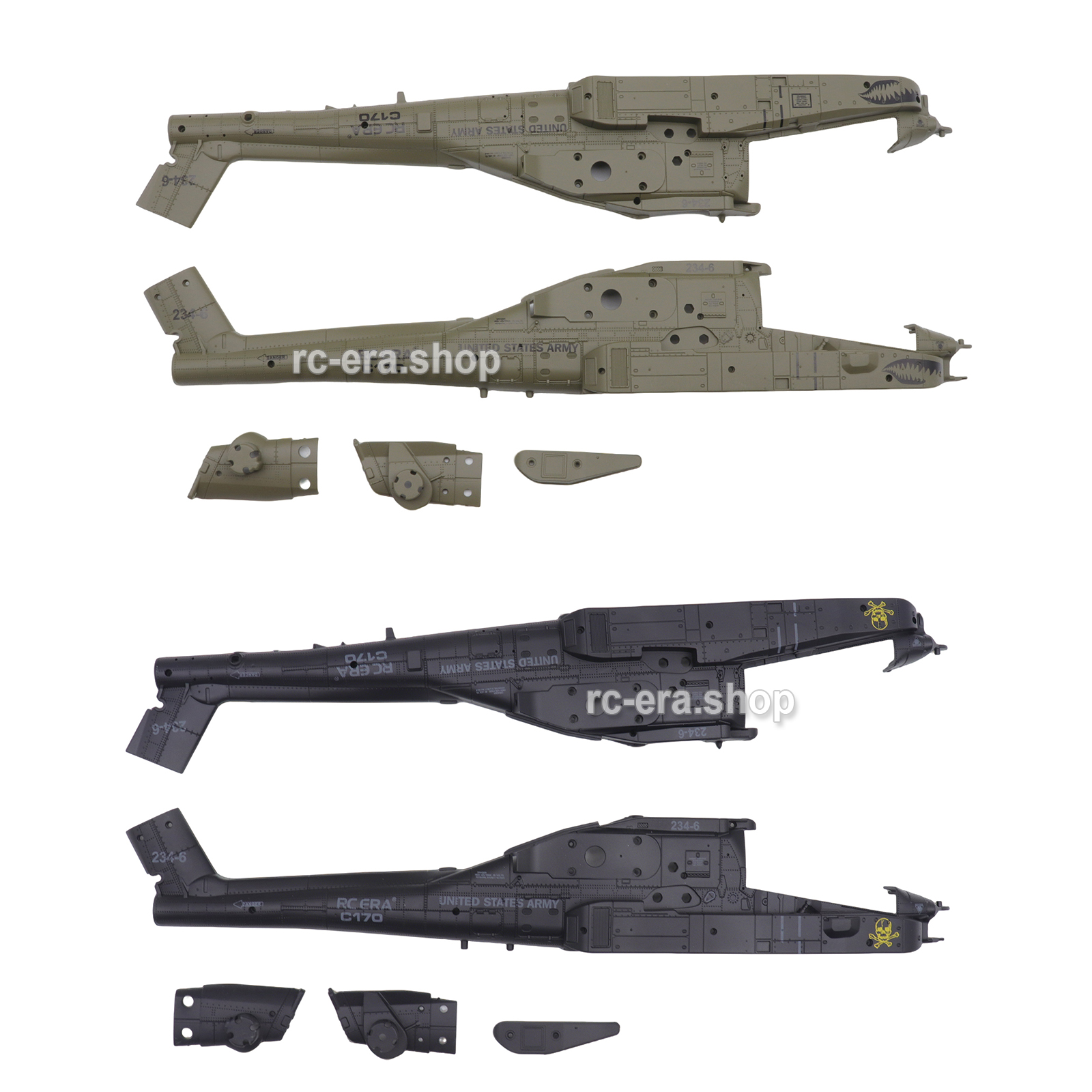 RC ERA C170 AH-64 Apache Fuselage Set