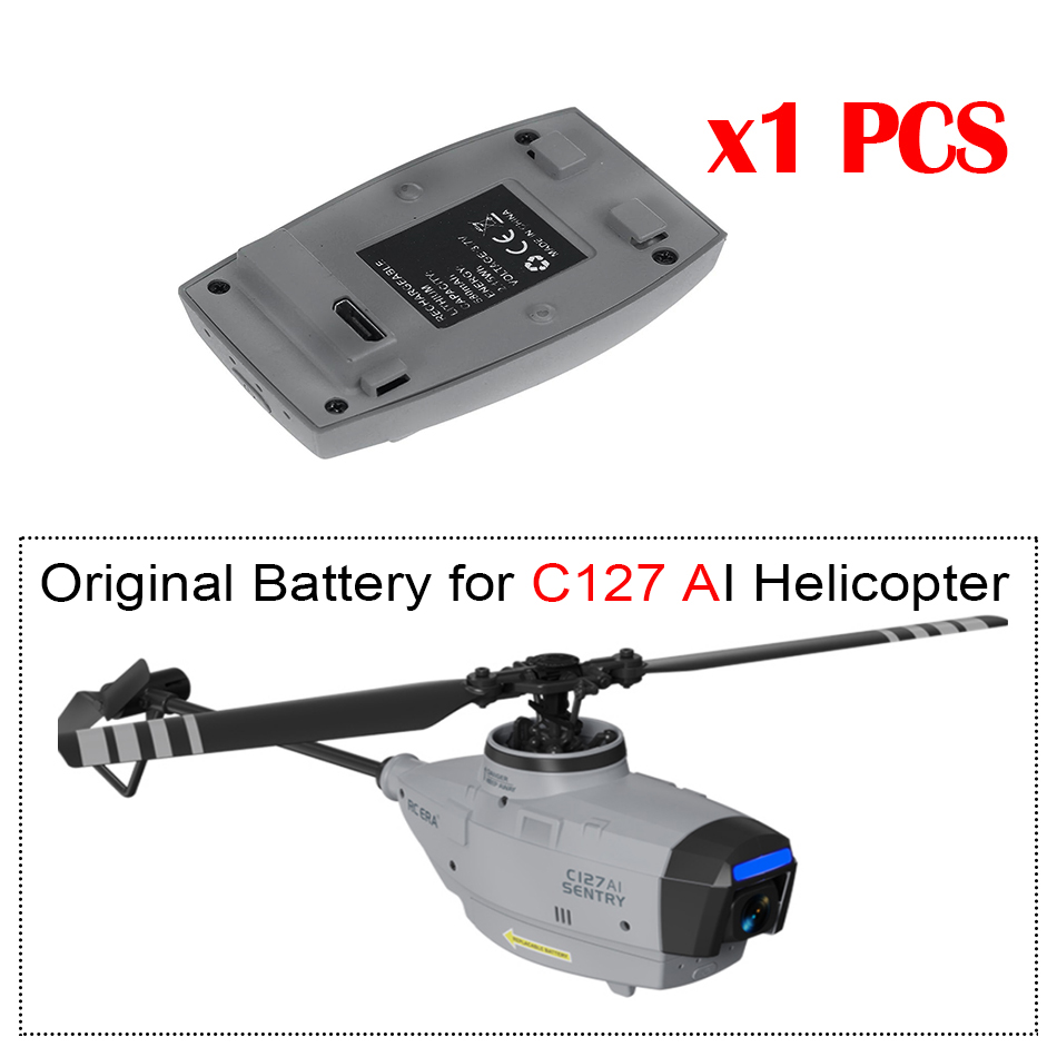 RC ERA C127 AI 3.7V 600mah LiPo Battery