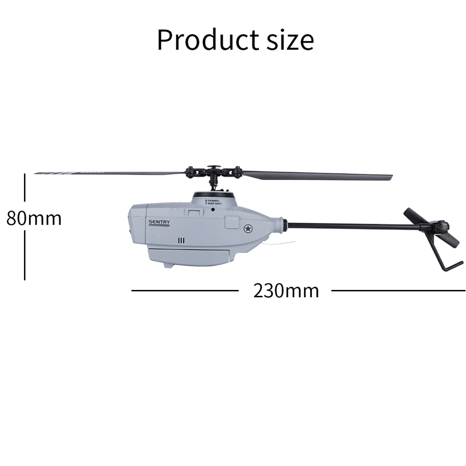 RC ERA C127 Sentry Spy Drone 720P Wide Angle Camera RC Helicopter -RTF