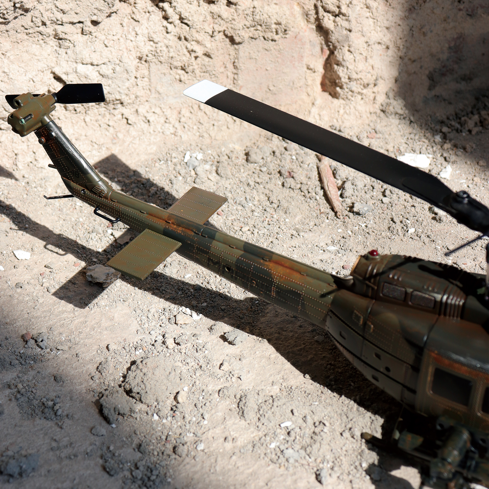 RC ERA C032 Weathered Style UH-1 Huey Auto Stabilized RC Helicopter