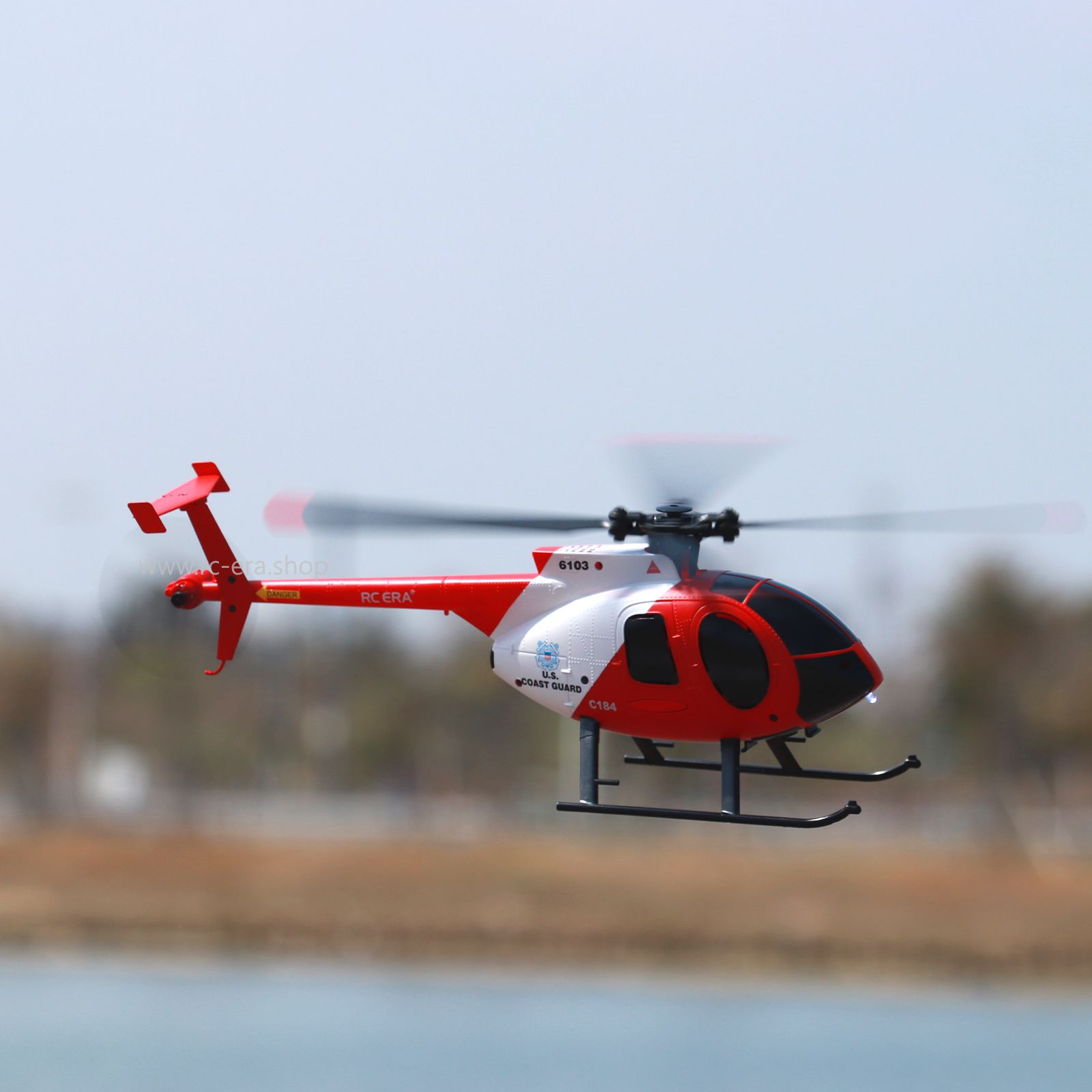 RC ERA C184 MD500 Gyro Stabilized Helicopter with Optical Flow Sensor