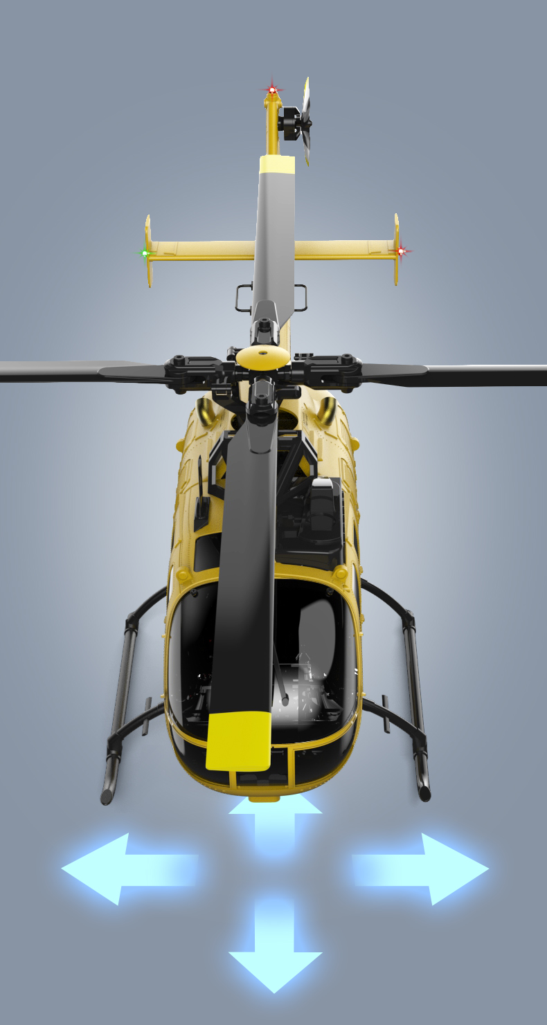 RC ERA C180 BO105 ヘリコプター 2バッテリー RC ERA C180 Brushless BO105 Auto Stabilized RC Helicopter