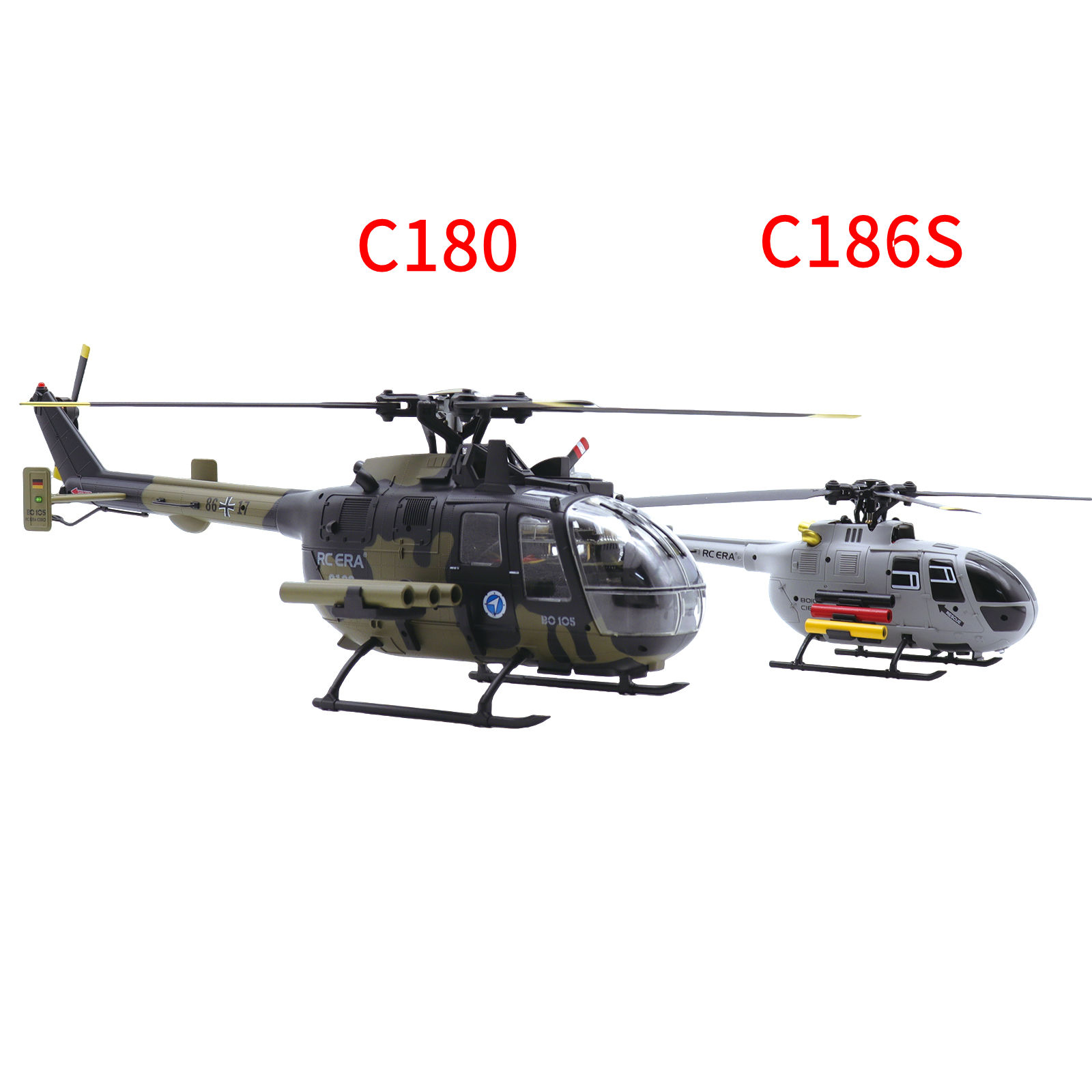 RC ERA C180 Brushless BO105 Auto Stabilized RC Helicopter