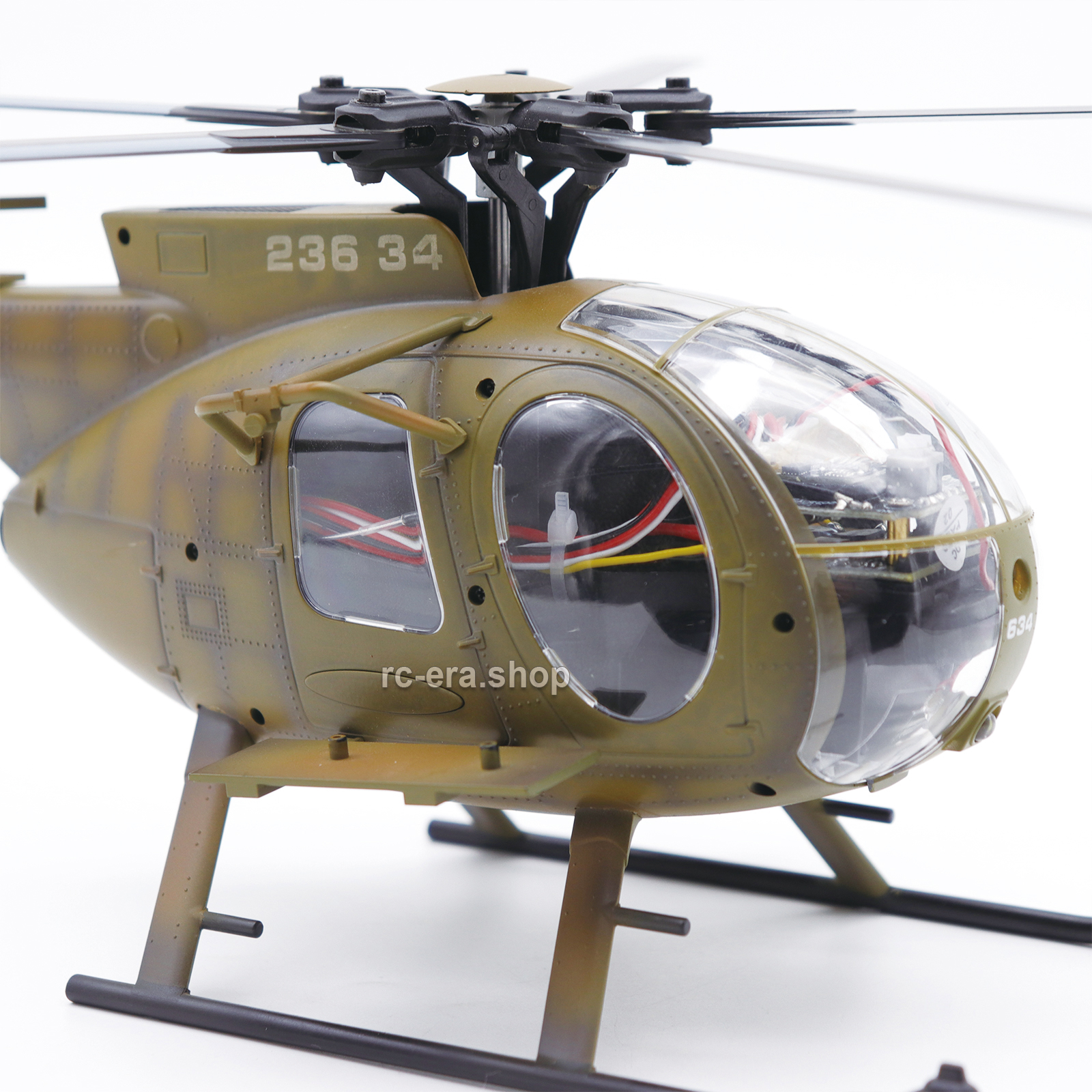 RC ERA C189S MD500 Rounded Canopy with Clear Window