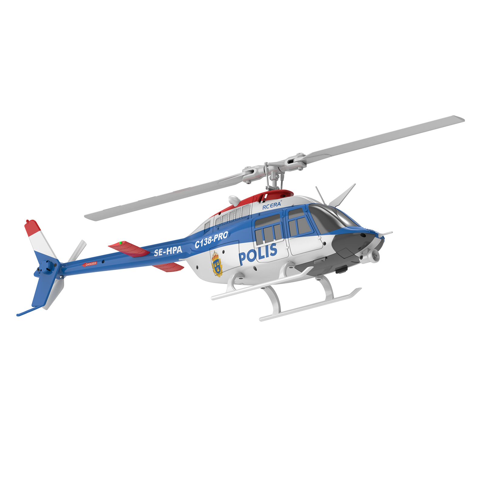 RC ERA C138 Pro Bell 206 Brushless Auto Stabilized Helicopter - RTF