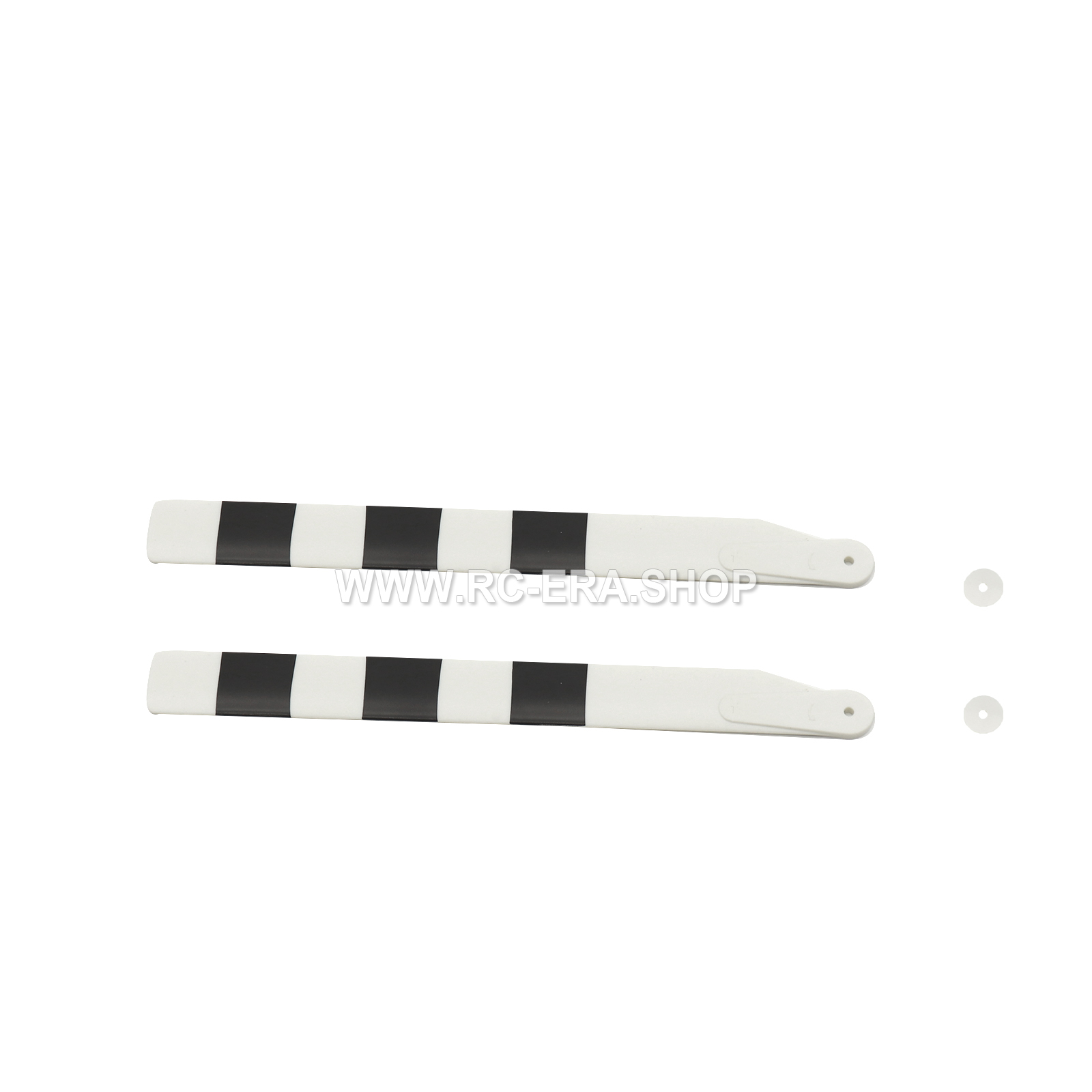 RC ERA C138PRO BELL206 Main Blade Set (Black and white)