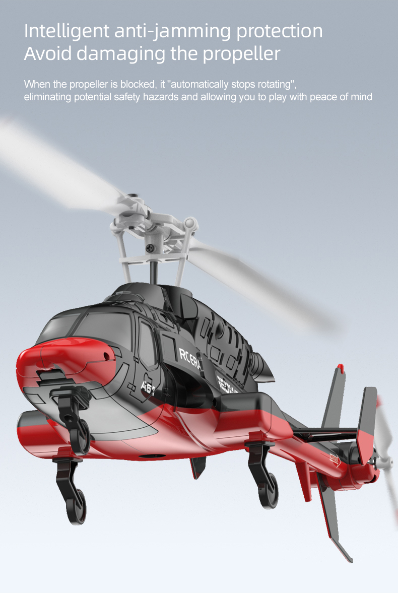 RC ERA Bell222 A61 ラジコンヘリコプター 本体 RC ERA A61 Mini Airwolf Gyro Stabilized Helicopter