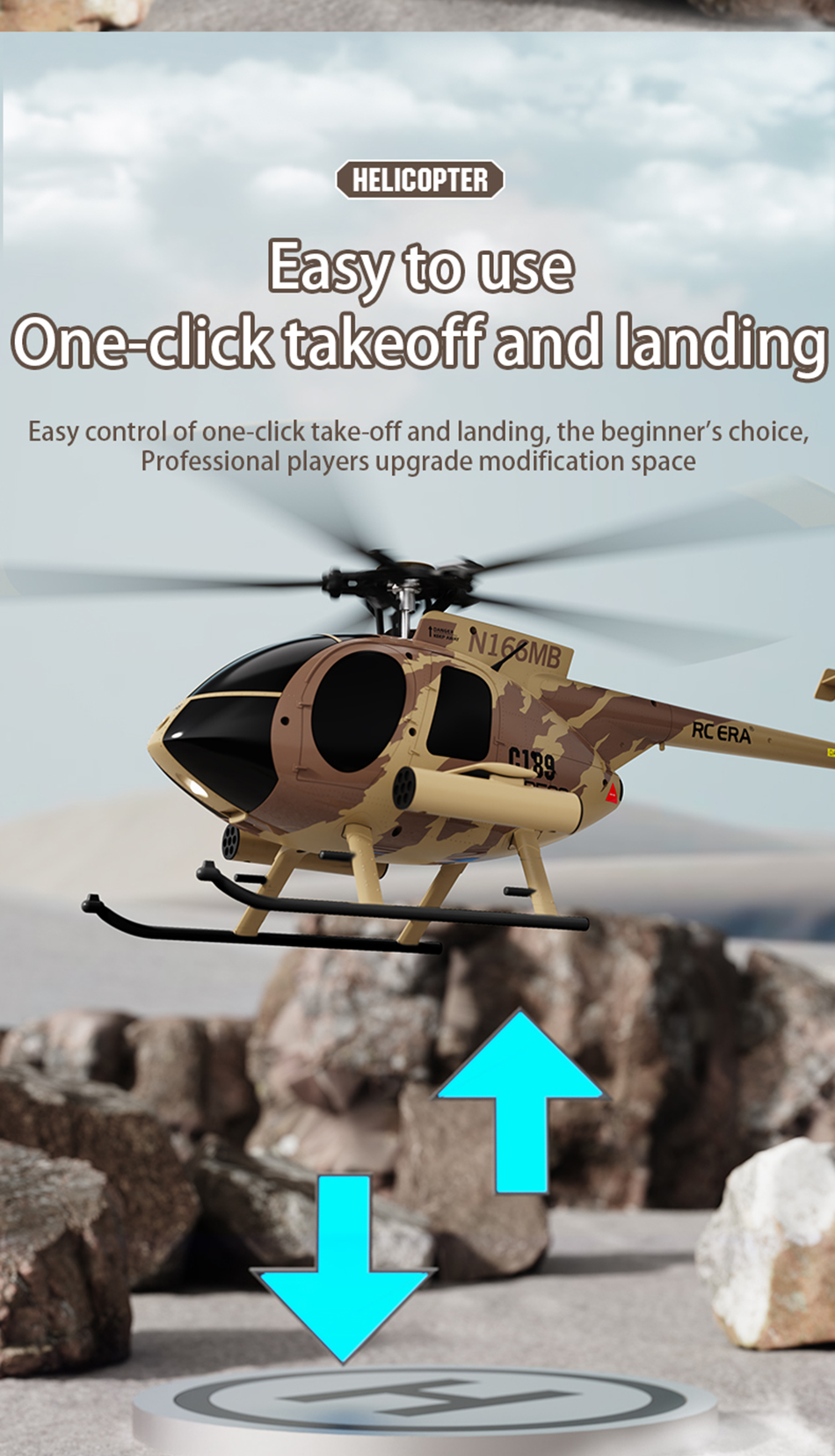 RC ERA C189 MD500 Bird 1:28 Gyro Stabilization RC Helicopter RC ERA C189 MD500 Bird 1:28 Gyro Stabilization RC Helicopter