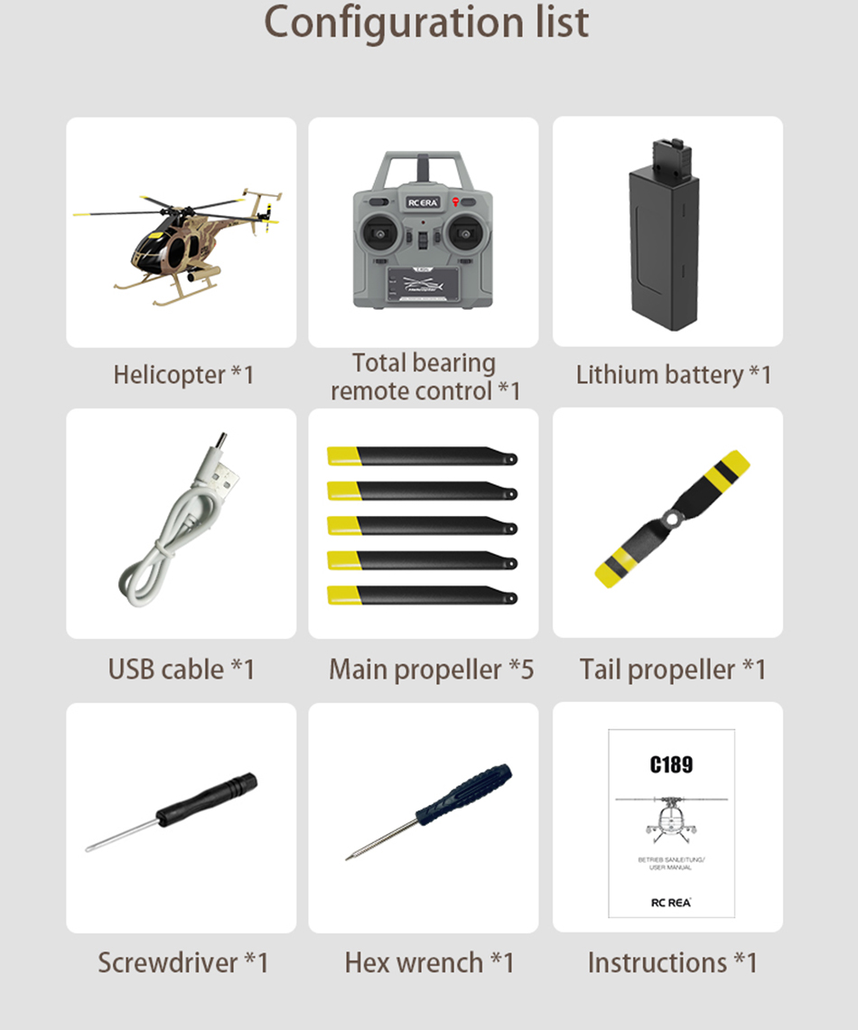RC ERA C189 MD500 Bird 1:28 Gyro Stabilization RC Helicopter RC ERA C189 MD500 Bird 1:28 Gyro Stabilization RC Helicopter