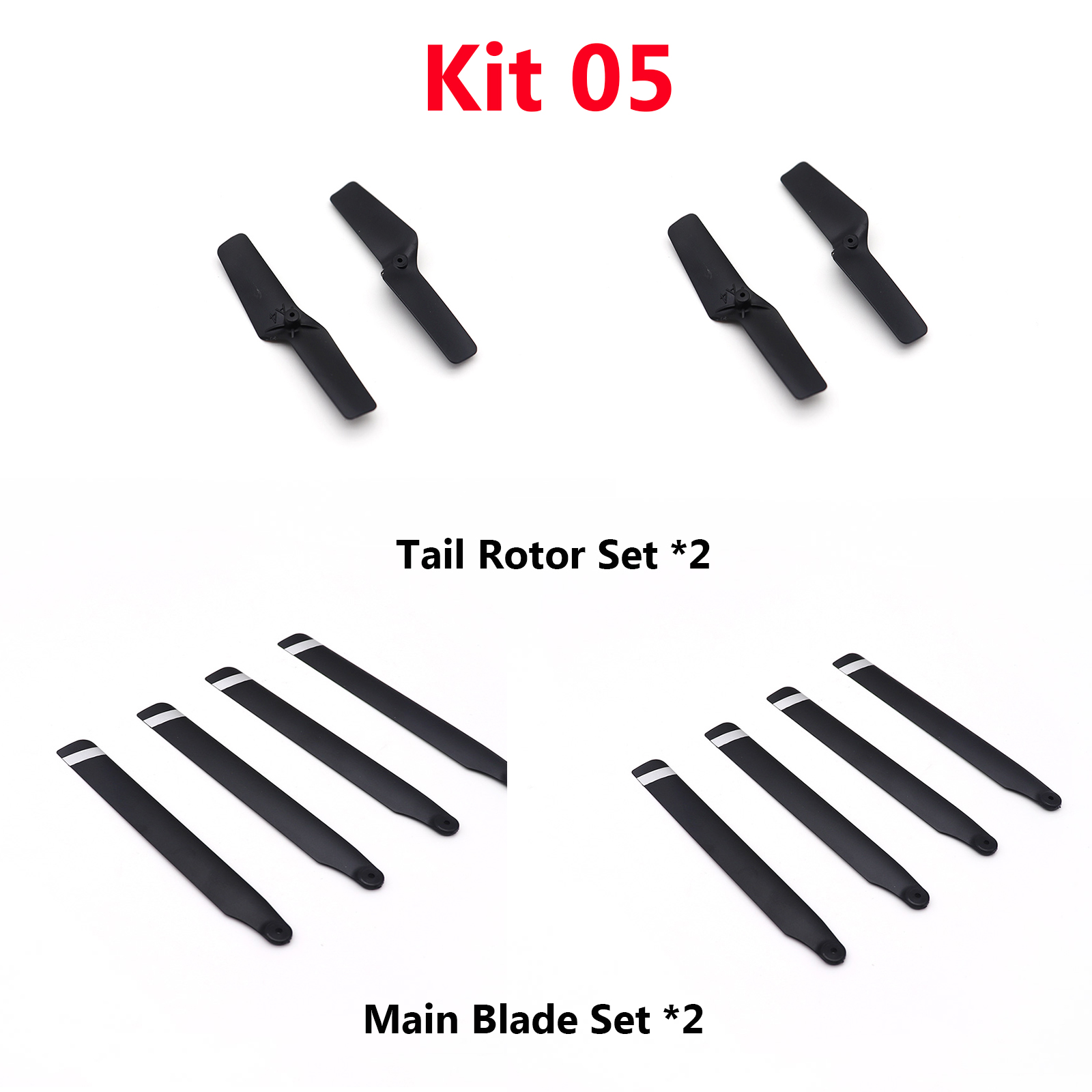 RC ERA C186 Tail Rotor Set,Main Blade Set