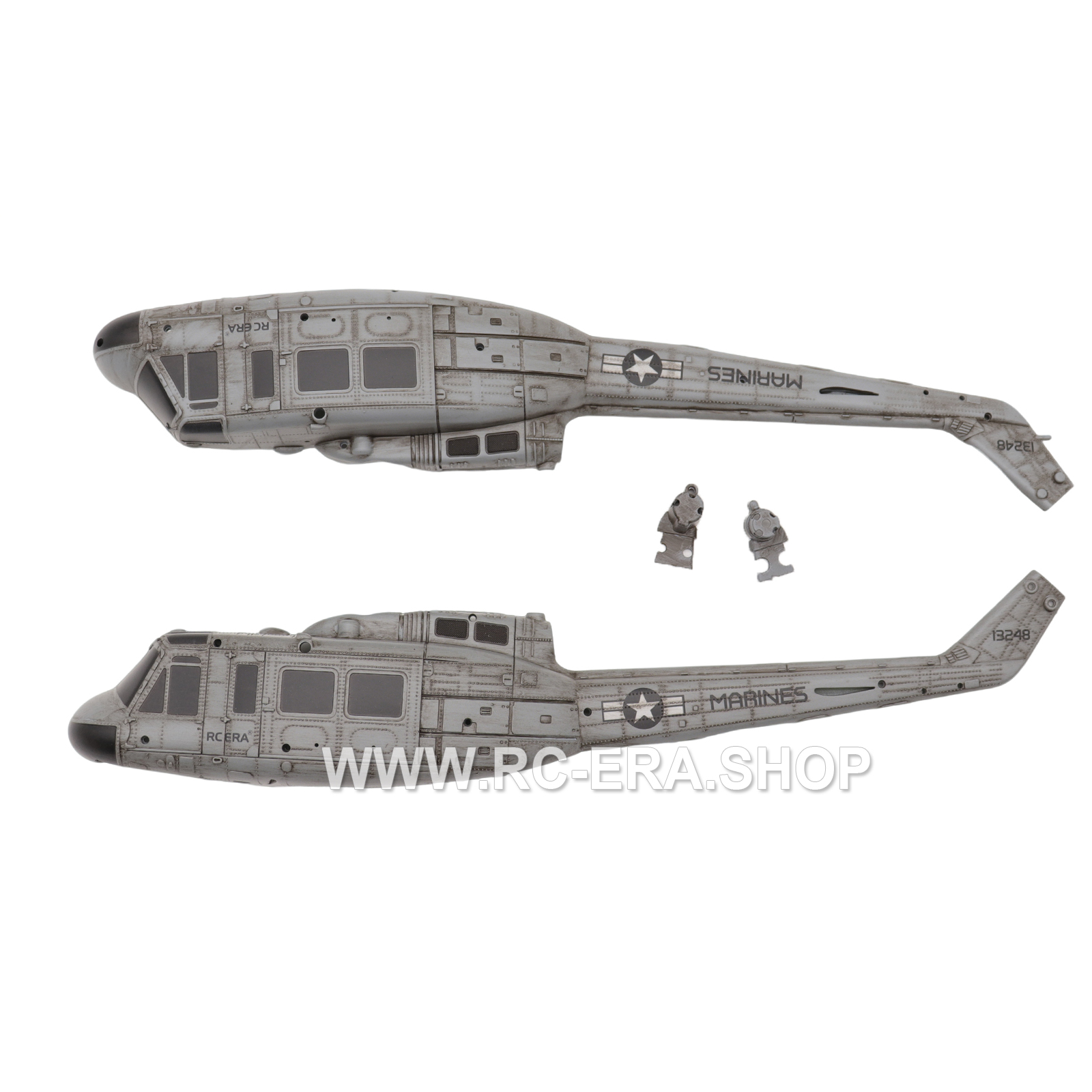 RC ERA C032 UH-1 Huey Weathered Marine Fuselage Set