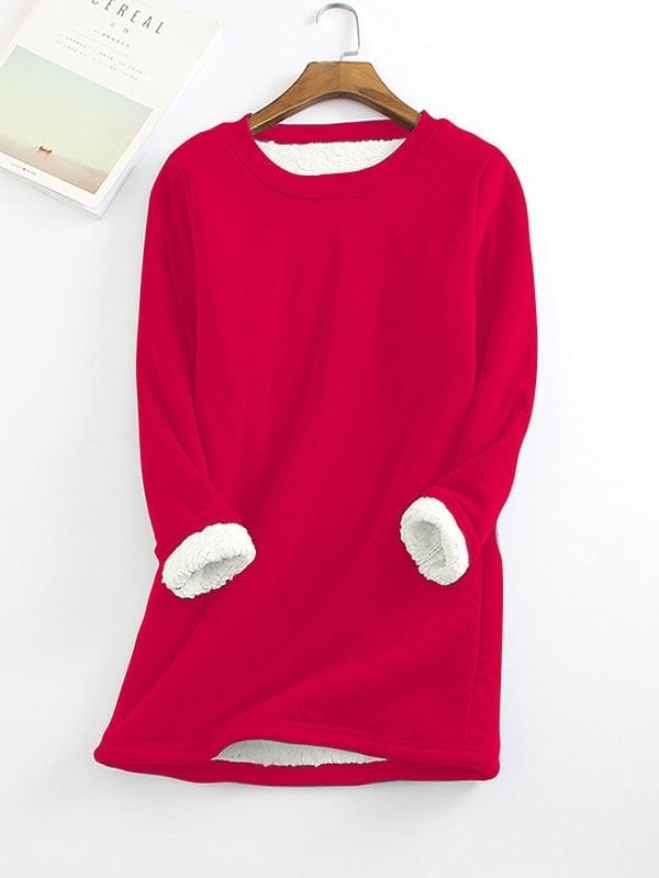 Cashmere-Lined Sweatshirt - Unisex