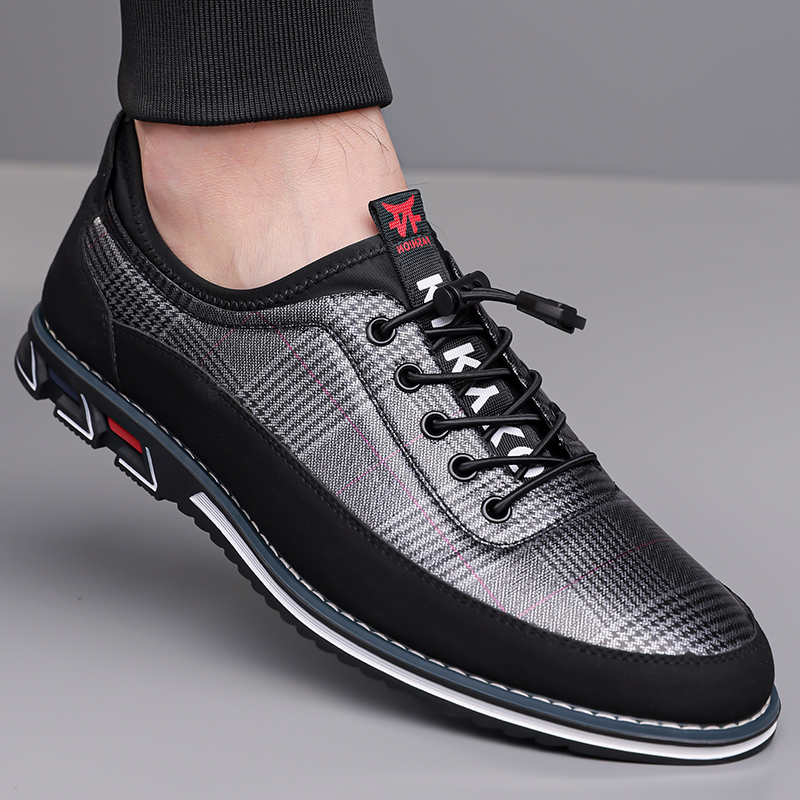 Men's Fashion Calfskin Leather Shoes