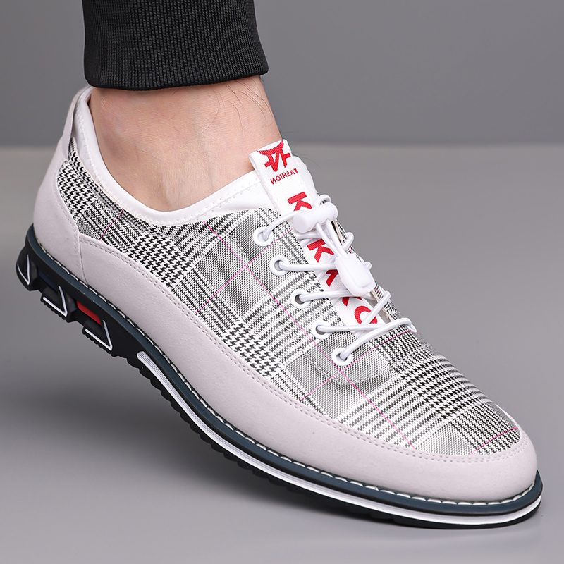 Men's Fashion Calfskin Leather Shoes