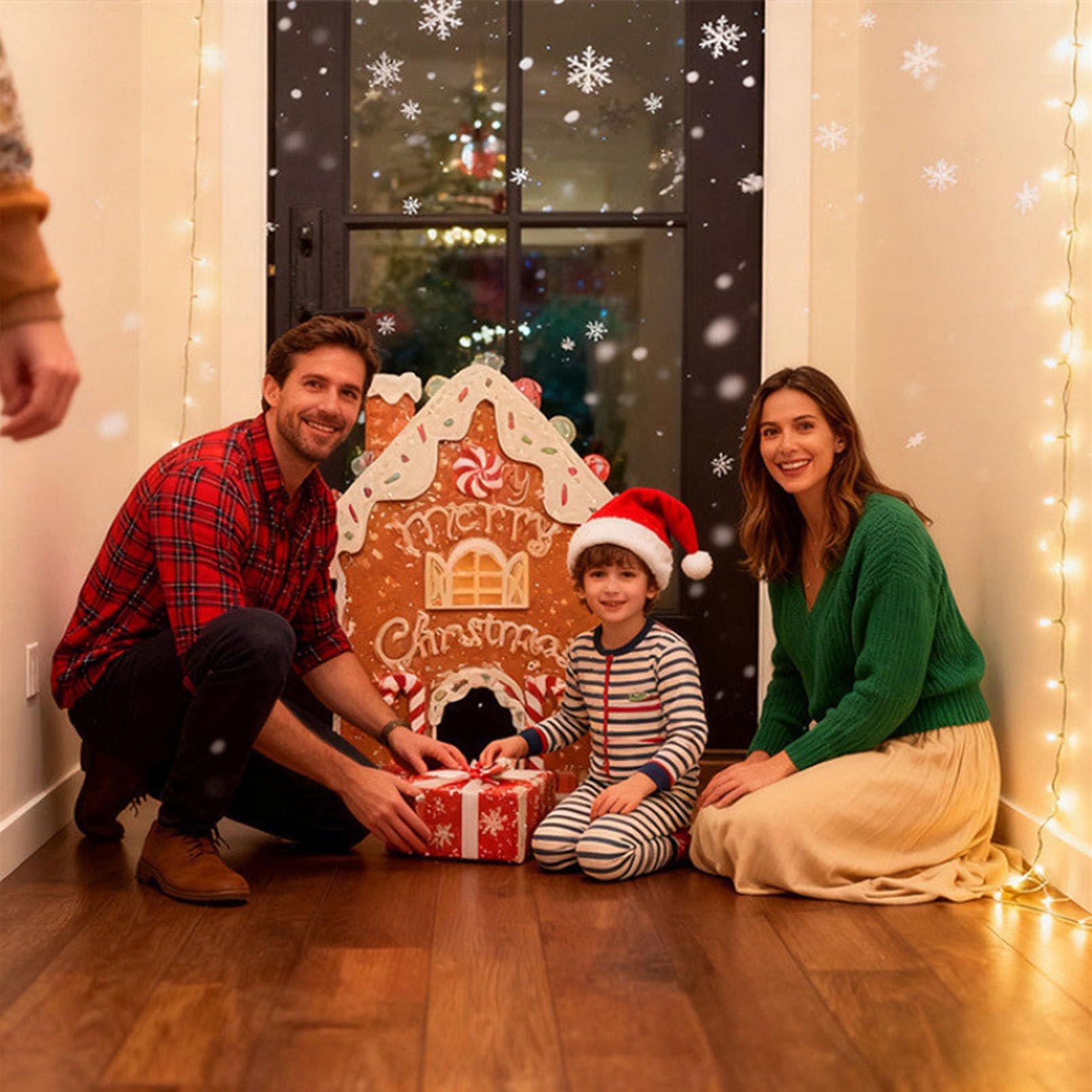 🔥LAST DAY 49% OFF -🎅Gingerbread Golf Game Set - Best Christmas Game