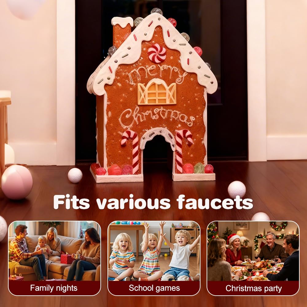 🔥LAST DAY 49% OFF -🎅Gingerbread Golf Game Set - Best Christmas Game