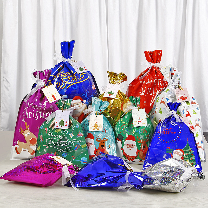 🎄Early Christmas Sale-48% OFF - Drawstring Christmas Gift Bags