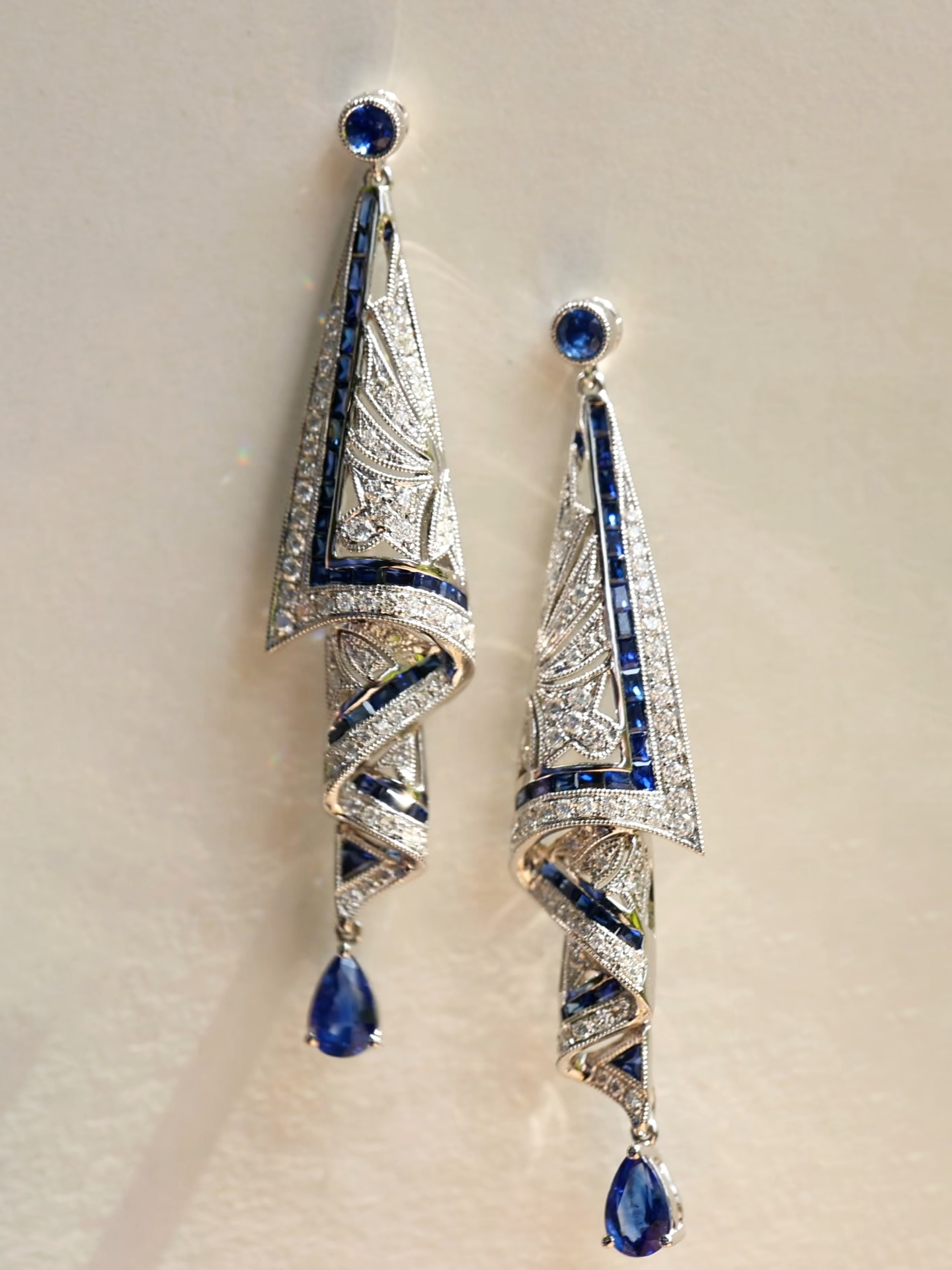 🎉 Special Offer for 2025! 🎉 925 Sterling Silver Beautiful Medieval Silk Earrings