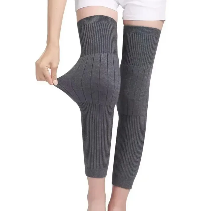 Thermal Cashmere Knee Warmers – Stretchy & Warm Support Pads (100% Pure Cashmere)