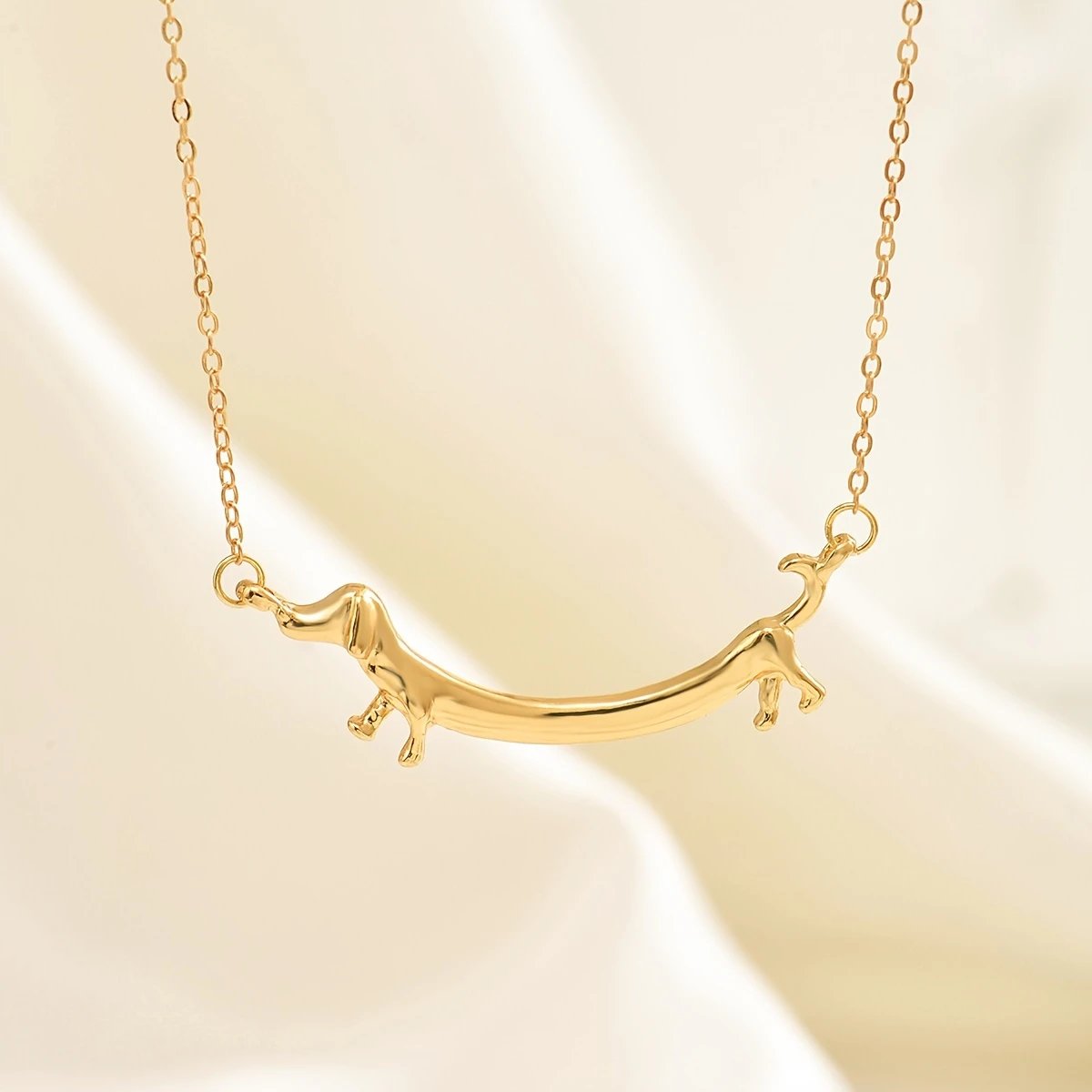 🐶💛Elegant Dachshund Necklace