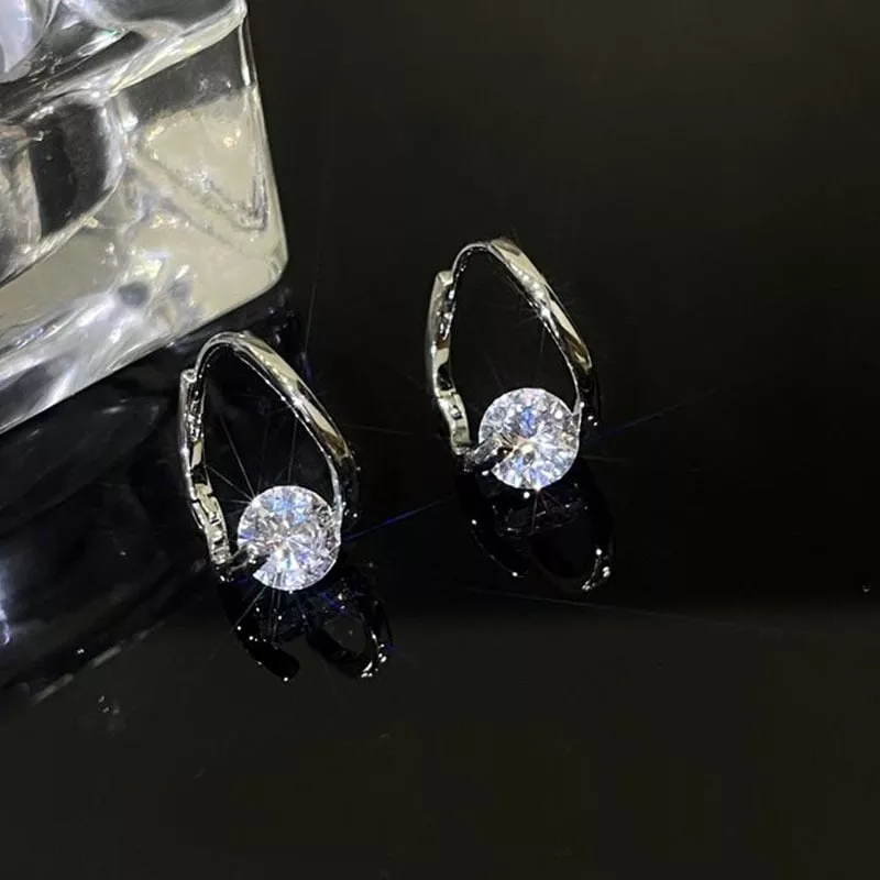 Hot Sale🎁French Style Minimalist Zircon Earrings
