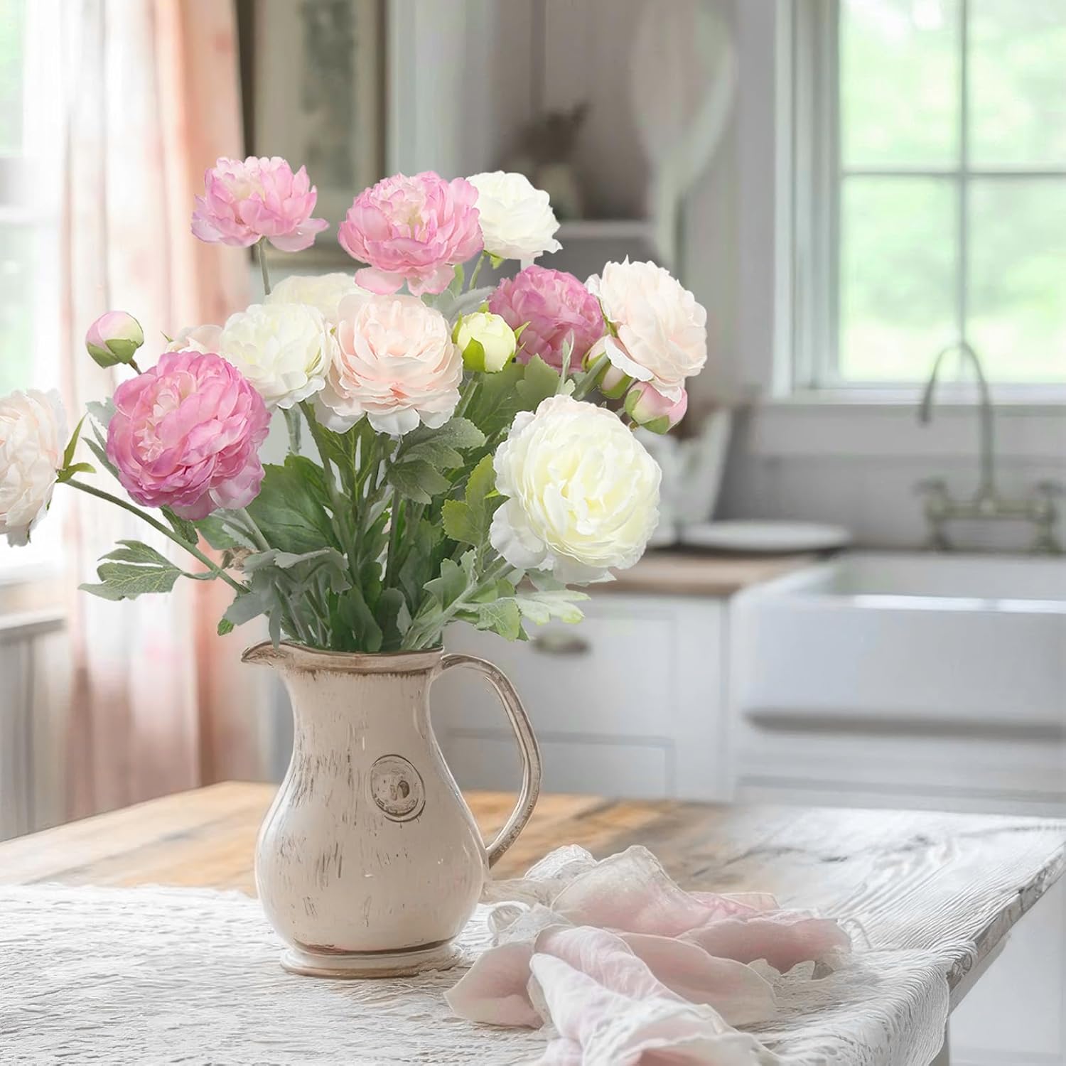 💖$7.98 Today Only - Artificial Peonies Flowers for All Year Round💐