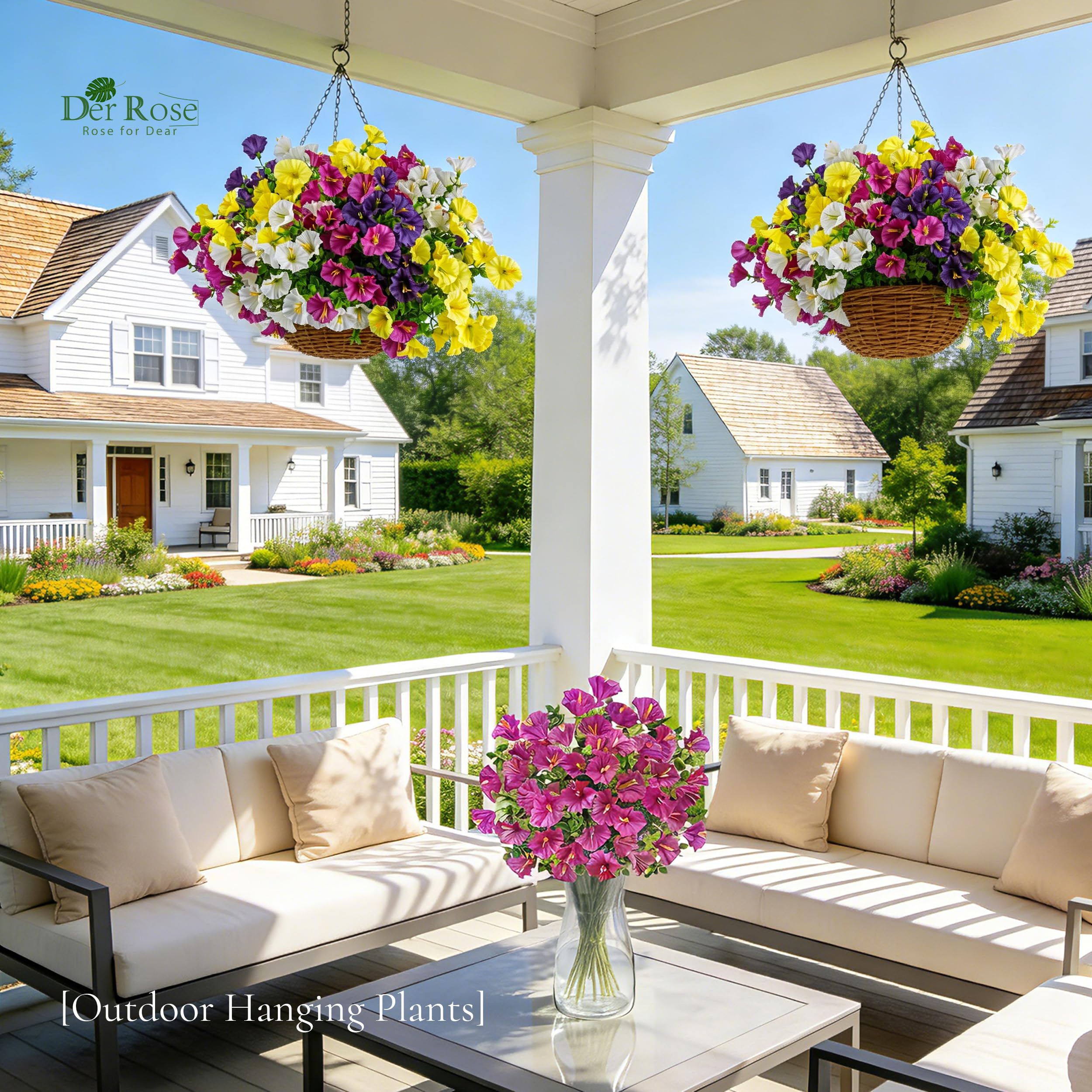🔥Last Day 50% OFF🔥UV Resistant Artificial Petunias Flowers