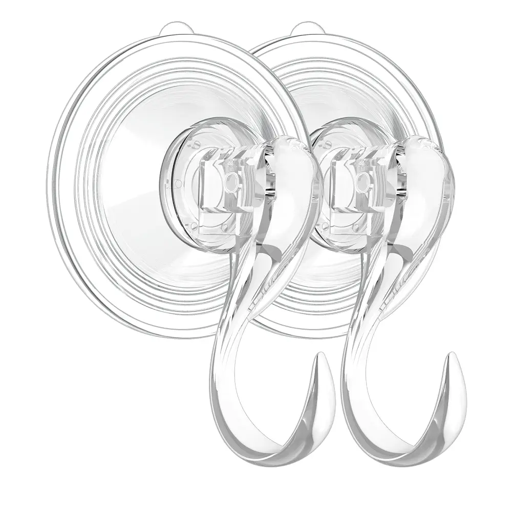 🎁Hot Sale 49% OFF - Christmas Heavy‑Duty Clear Suction Hook