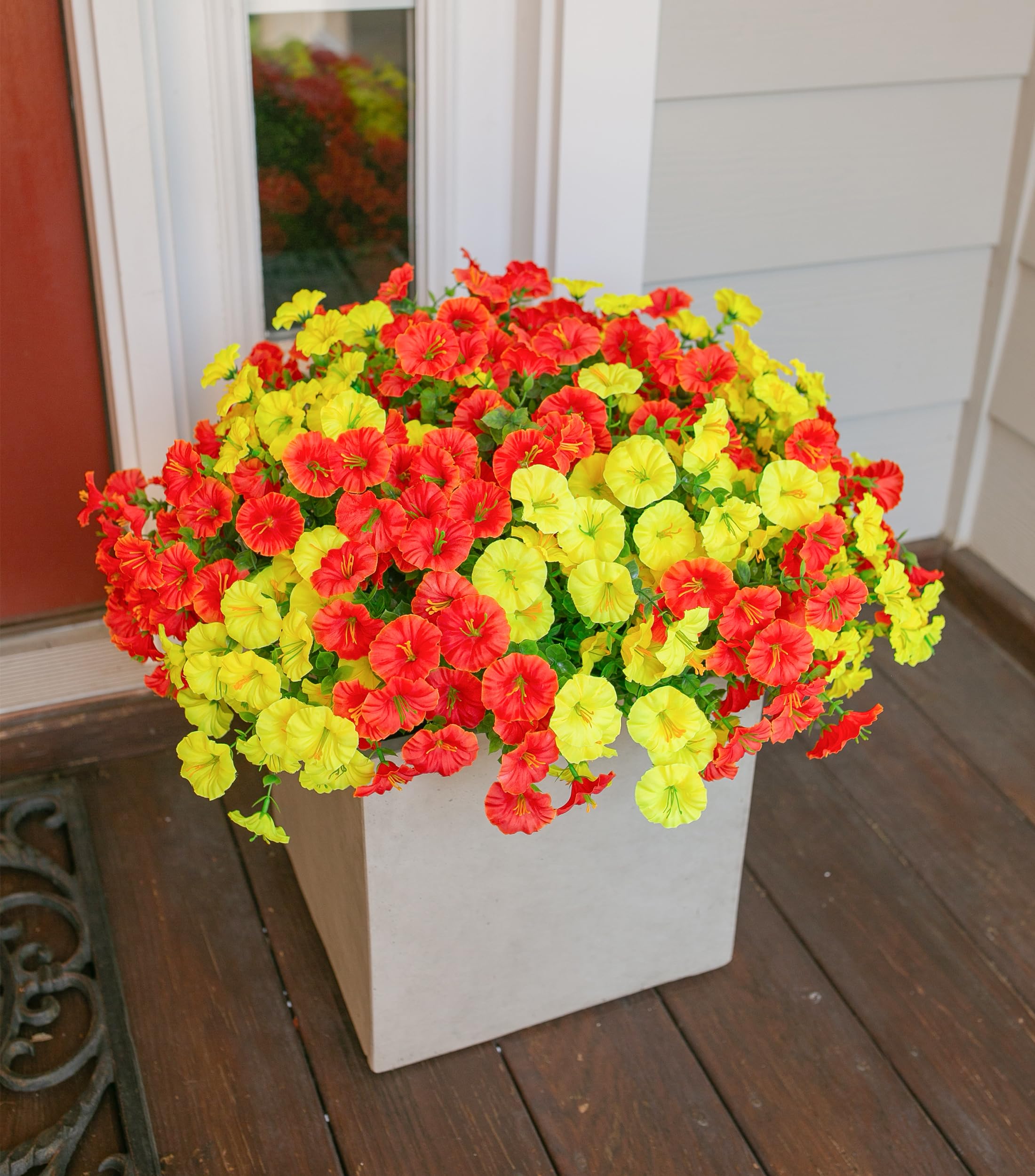 🔥Last Day Each Only $2.99🔥UV Resistant Artificial Petunias Flowers
