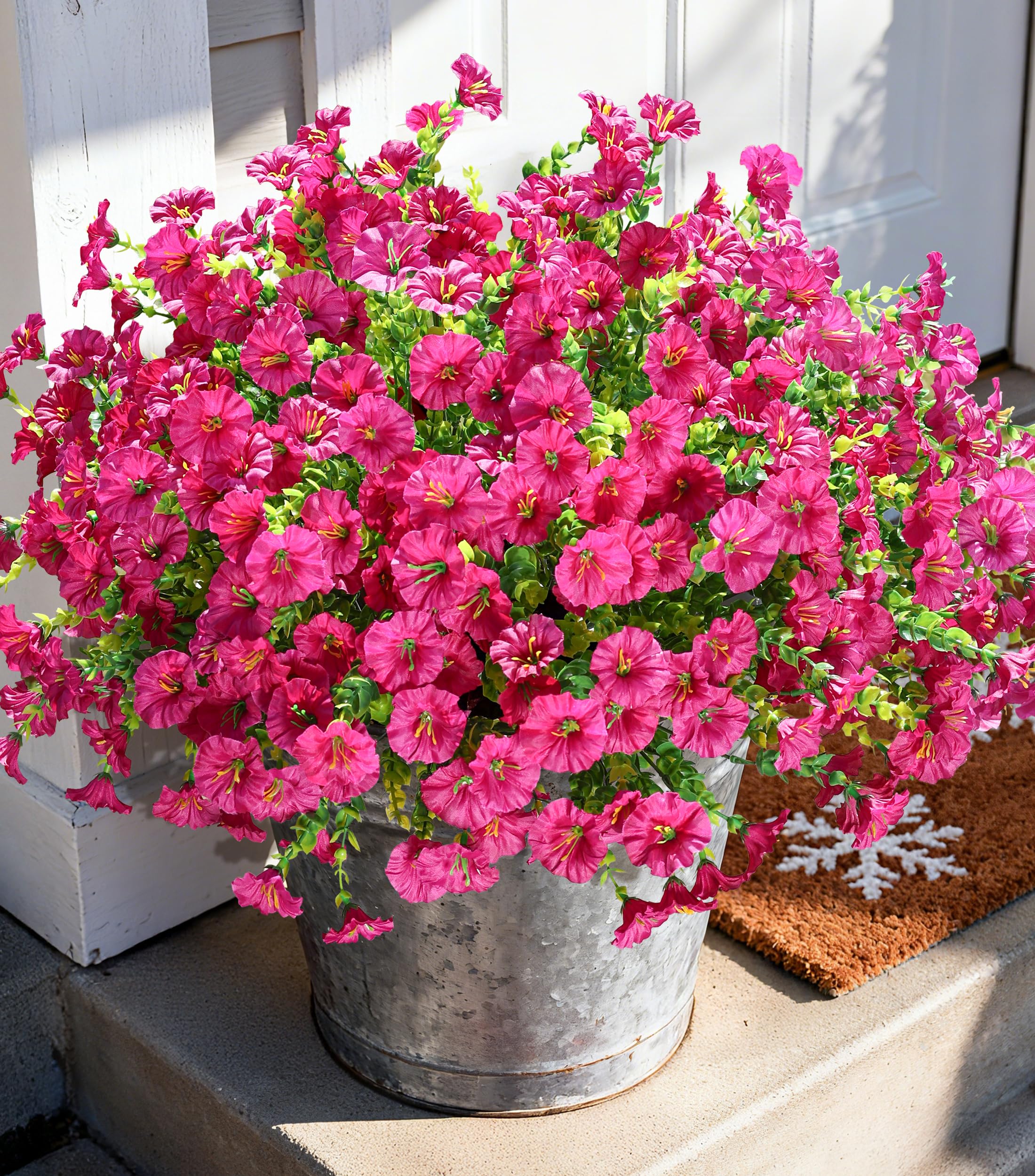 🔥Last Day Each Only $2.99🔥UV Resistant Look Real Petunias Flowers