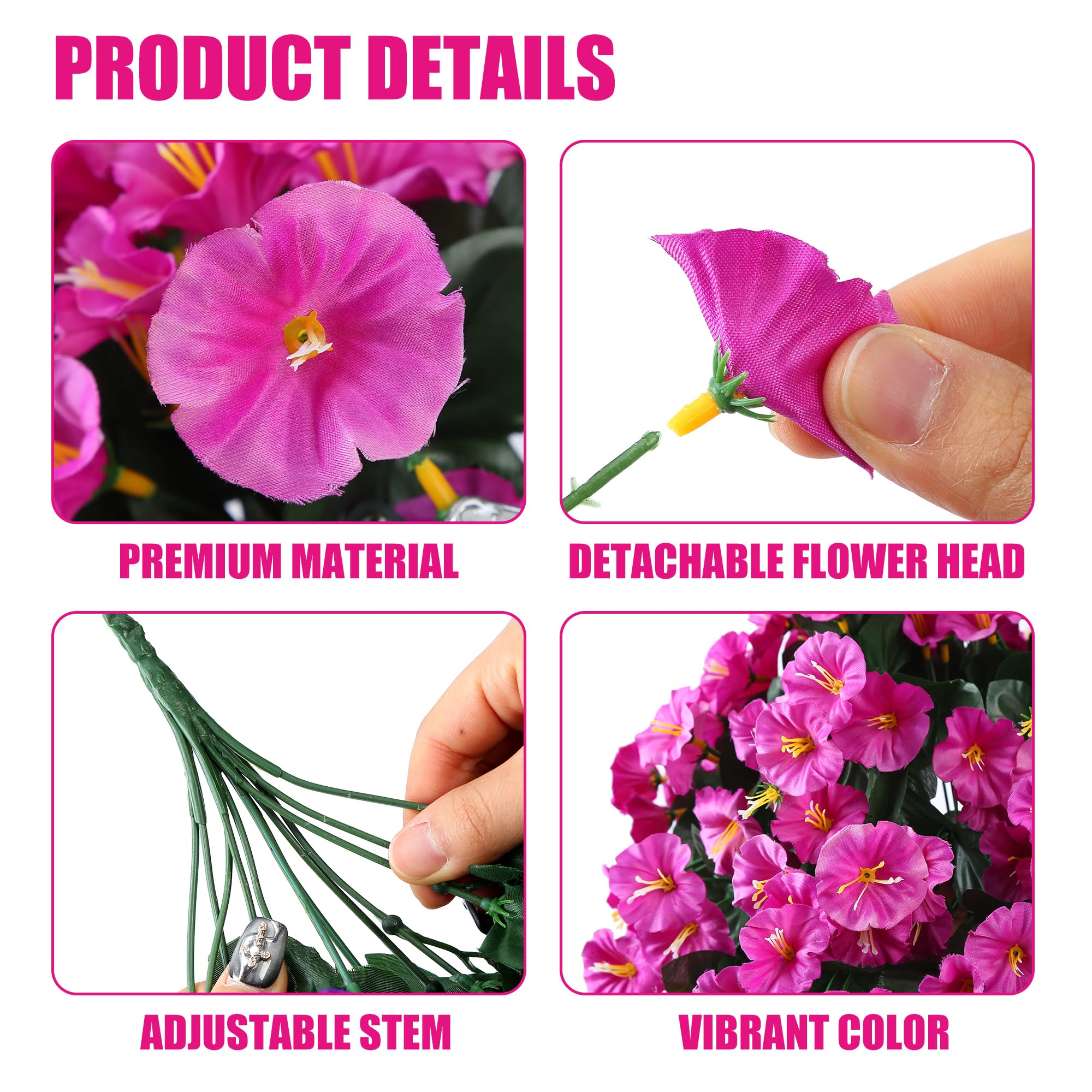 💖Mother's Day Hot Sale 49% OFF -🌺UV Simulation Artificial morning glory