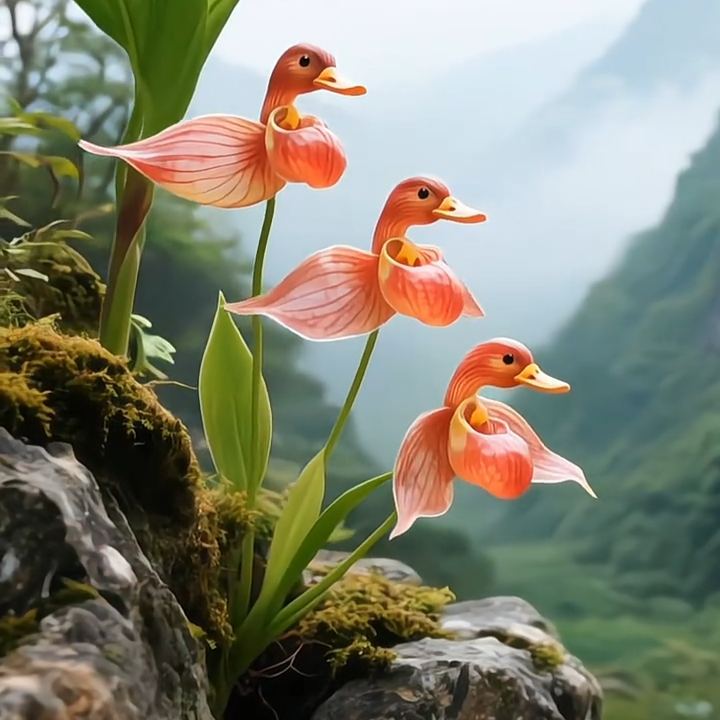 Last Day 49% OFF- Rare Flying Duck Orchid Seeds🌺