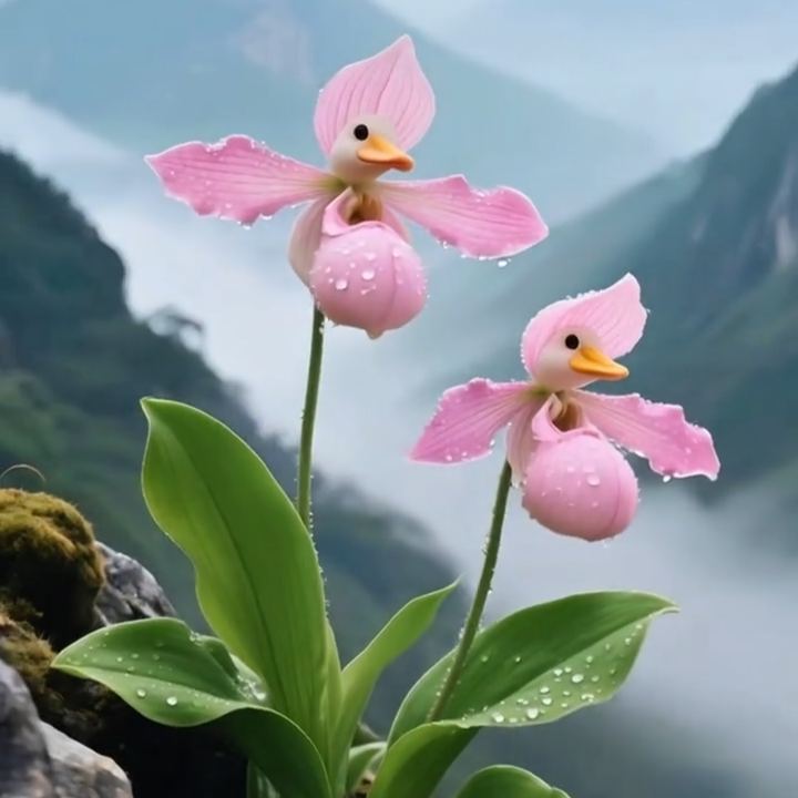 Last Day 49% OFF- Rare Flying Duck Orchid Seeds🌺