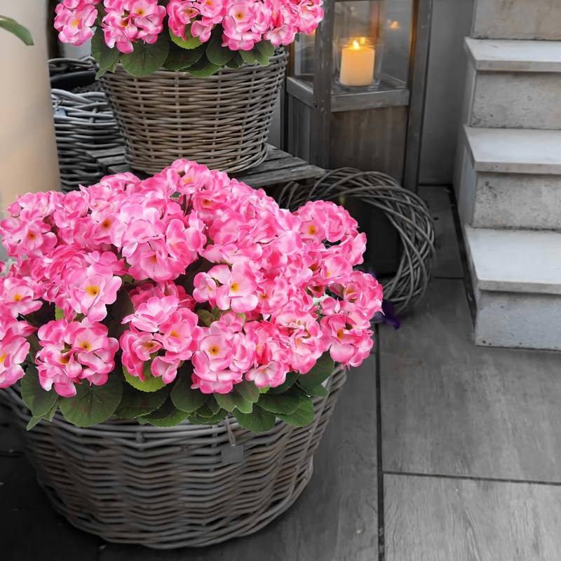 💐2025 Hot Sale✨UV-Resistant Lifelike Artificial Geraniums