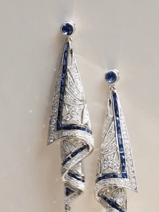 🎉 Special Offer for 2025! 🎉 925 Sterling Silver Beautiful Medieval Silk Earrings