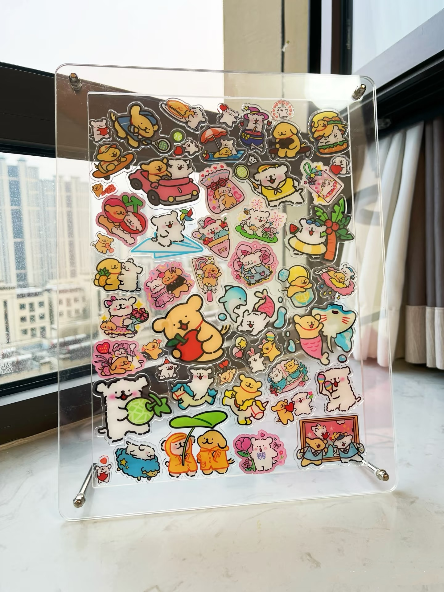 CARINIFY Acrylic Chips Match Game- double and wish color is 1more!