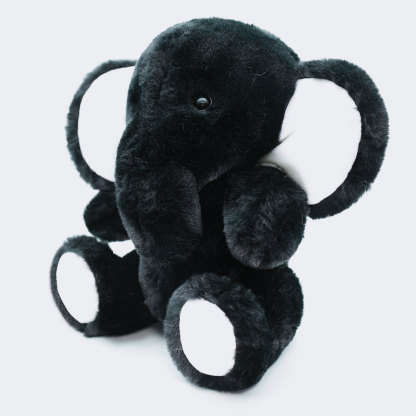 Homeyfriends Budy The Jointed Black Elephant