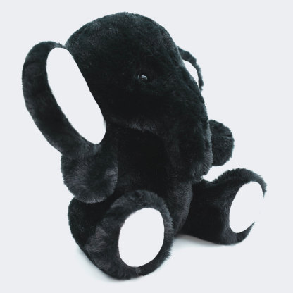 Homeyfriends Budy The Jointed Black Elephant