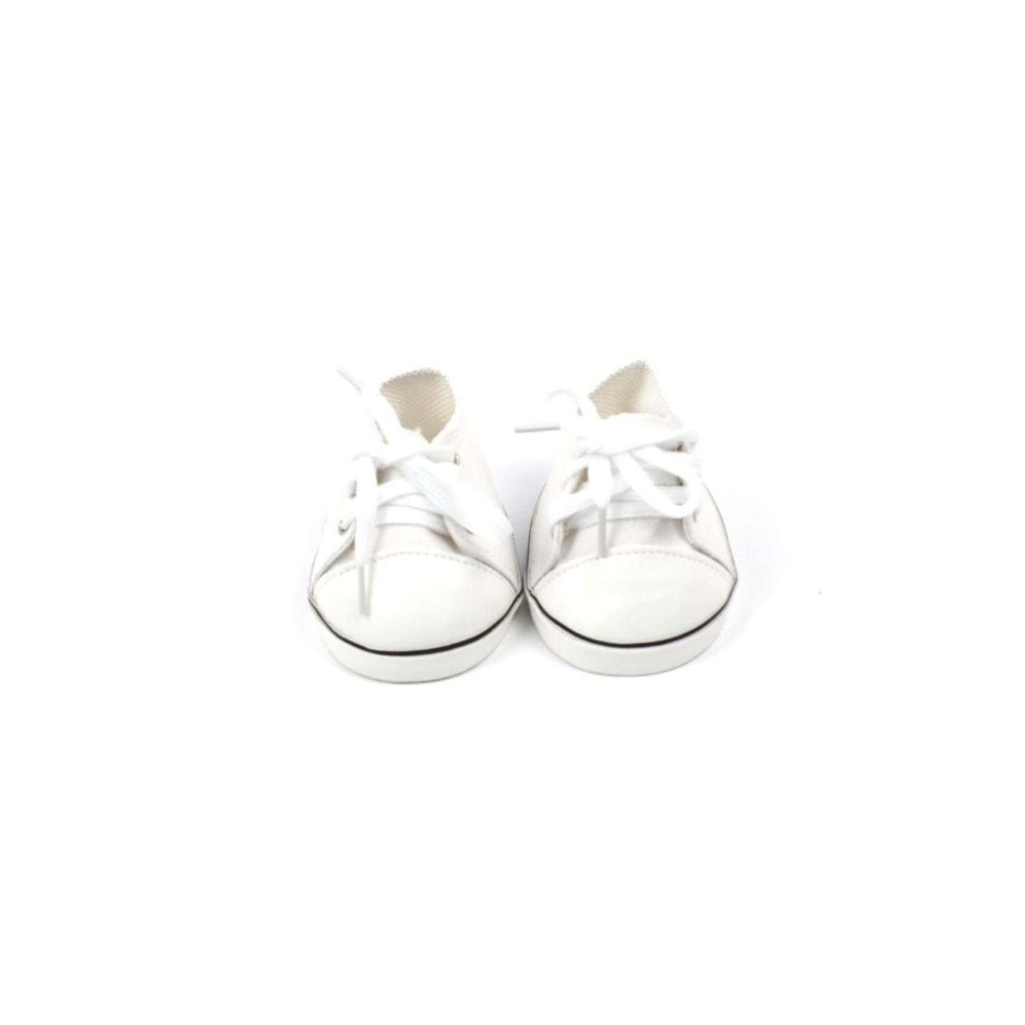White Canvas Shoes