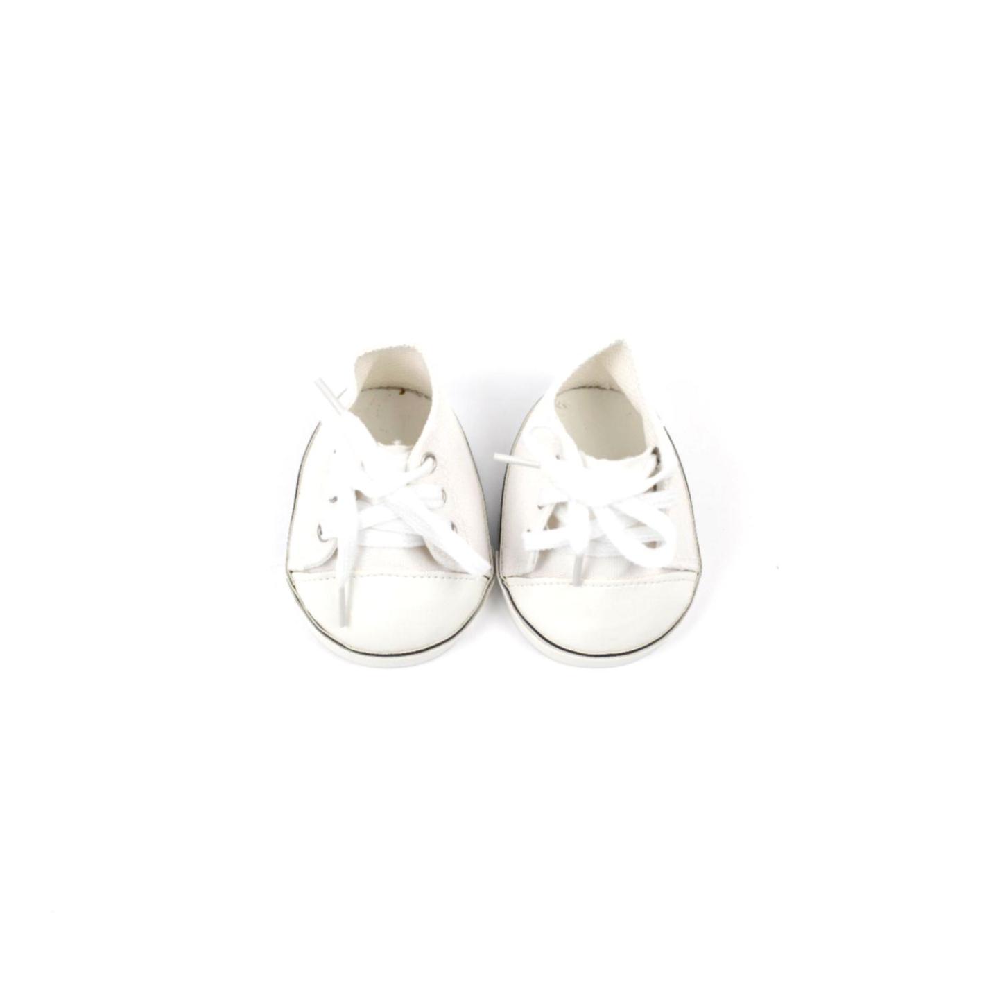 White Canvas Shoes