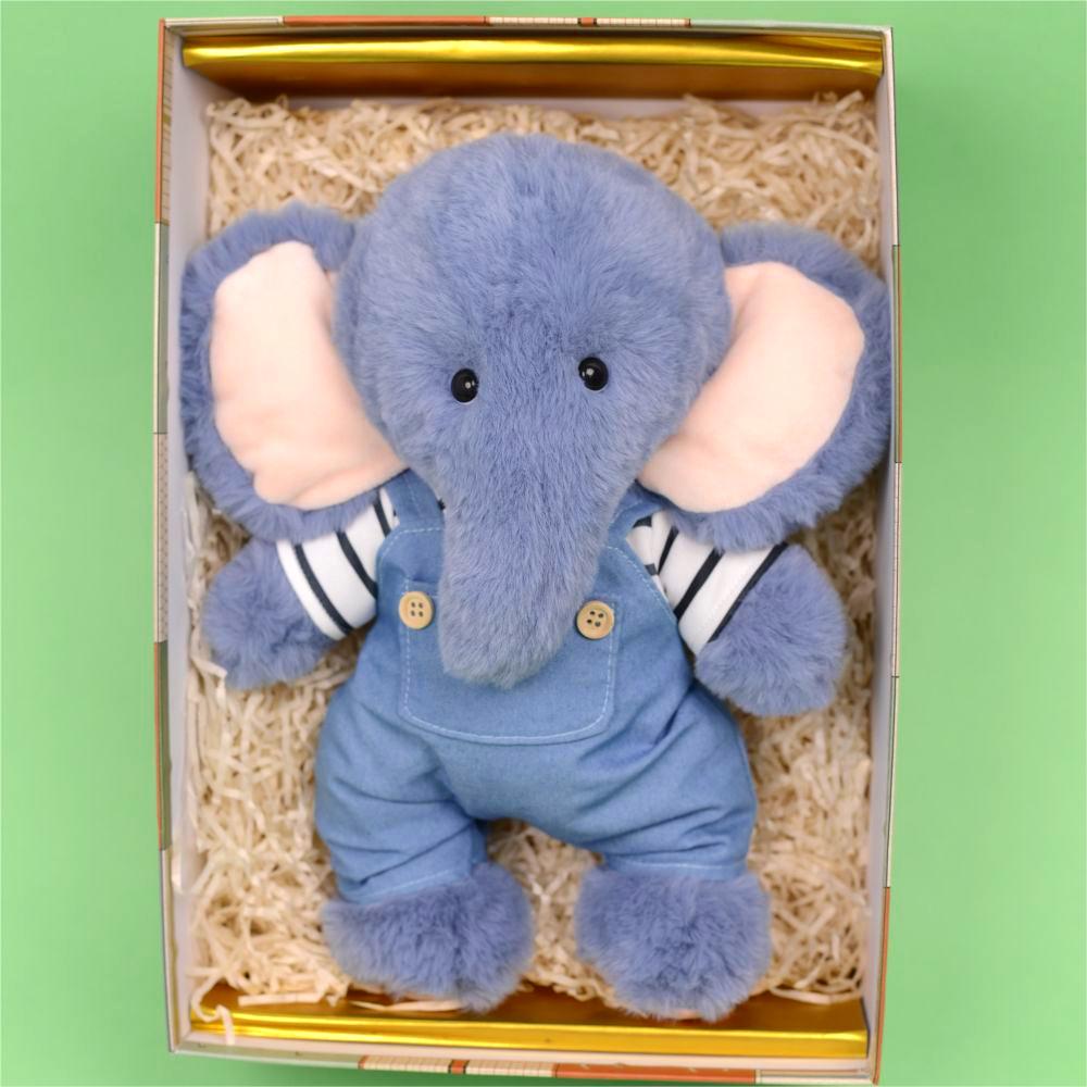 Homeyfriends Jumbo The Blue-Grey Jointed Elephant